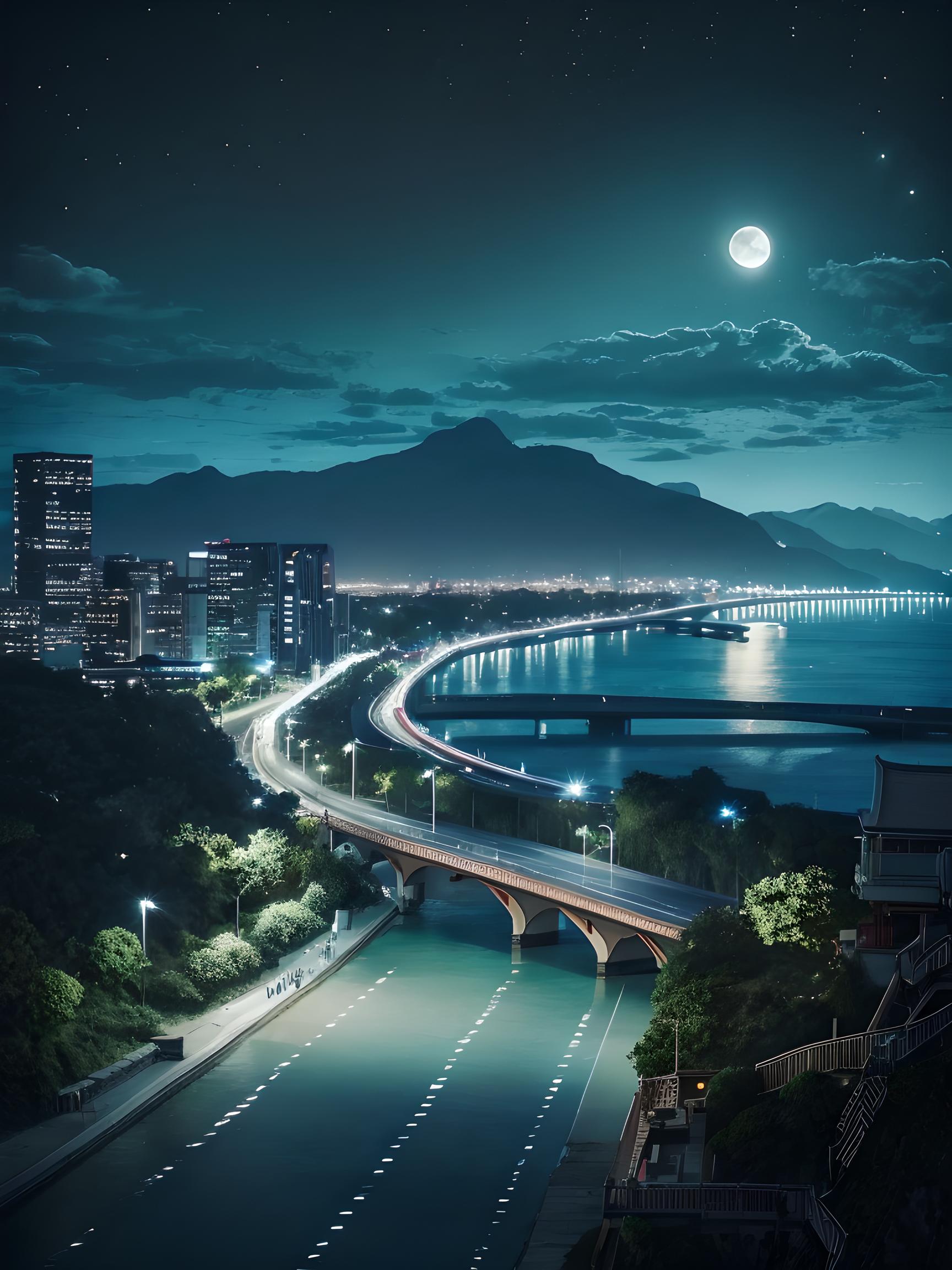 城市夜景