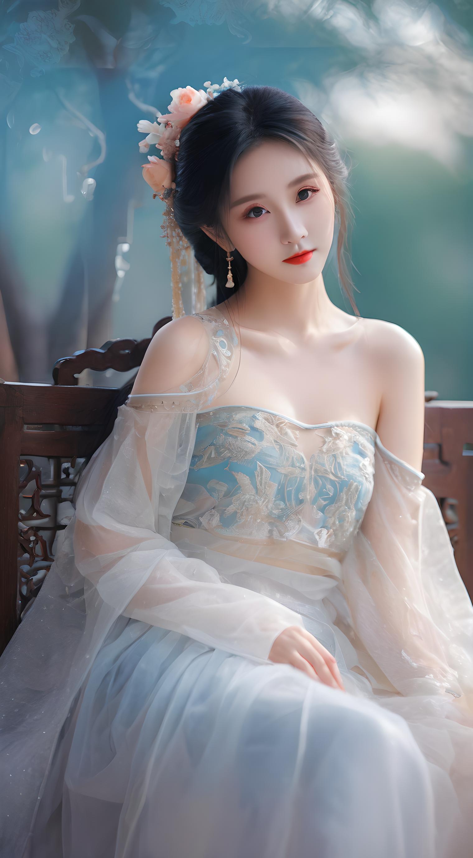 汉服美女小姐姐