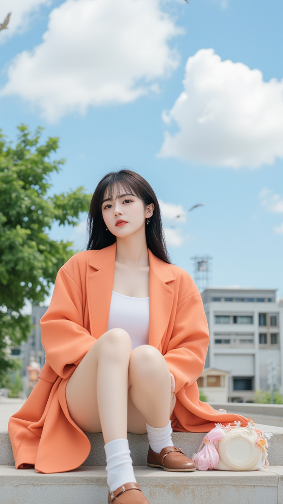 户外女孩