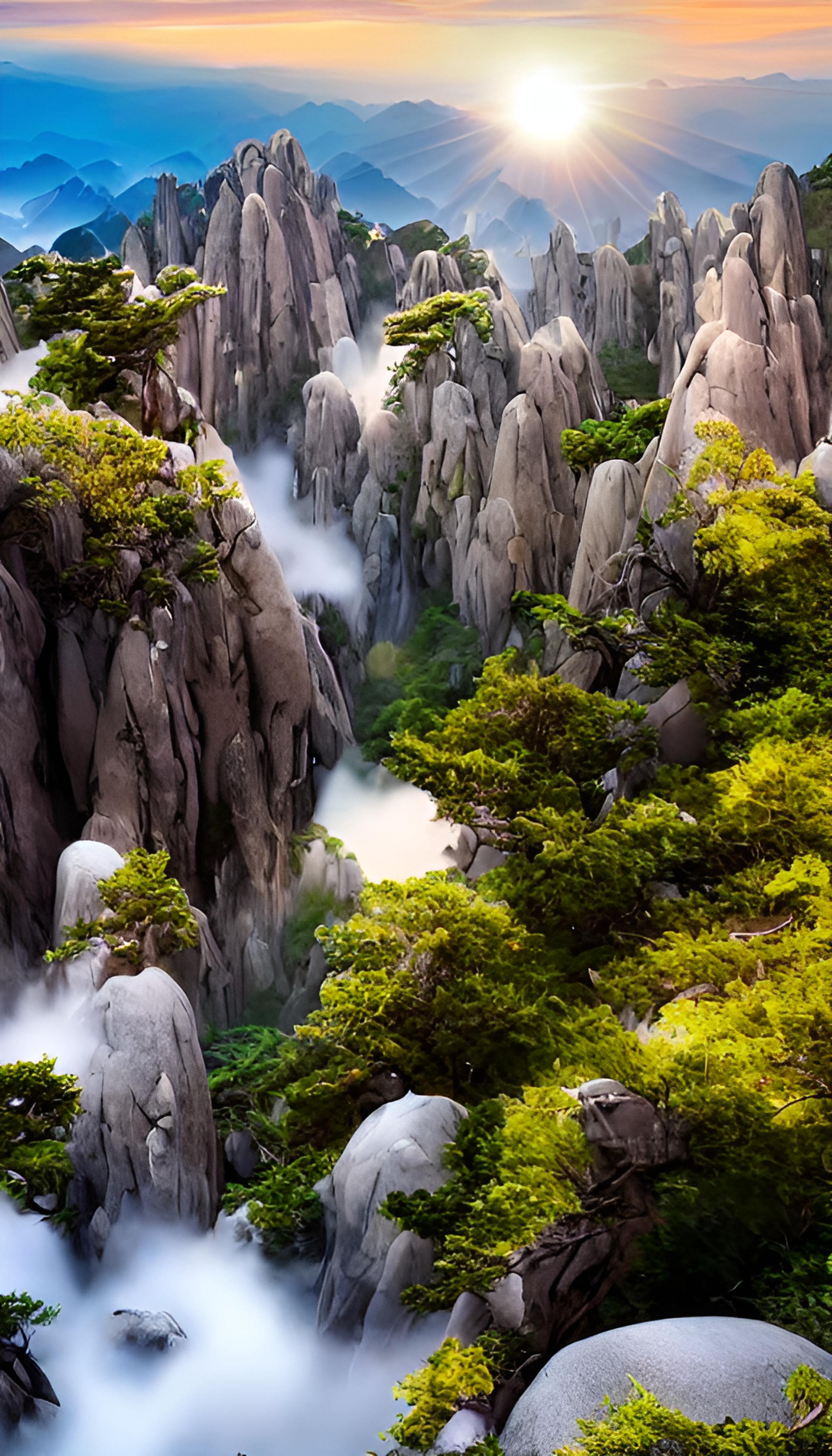 黄山风景