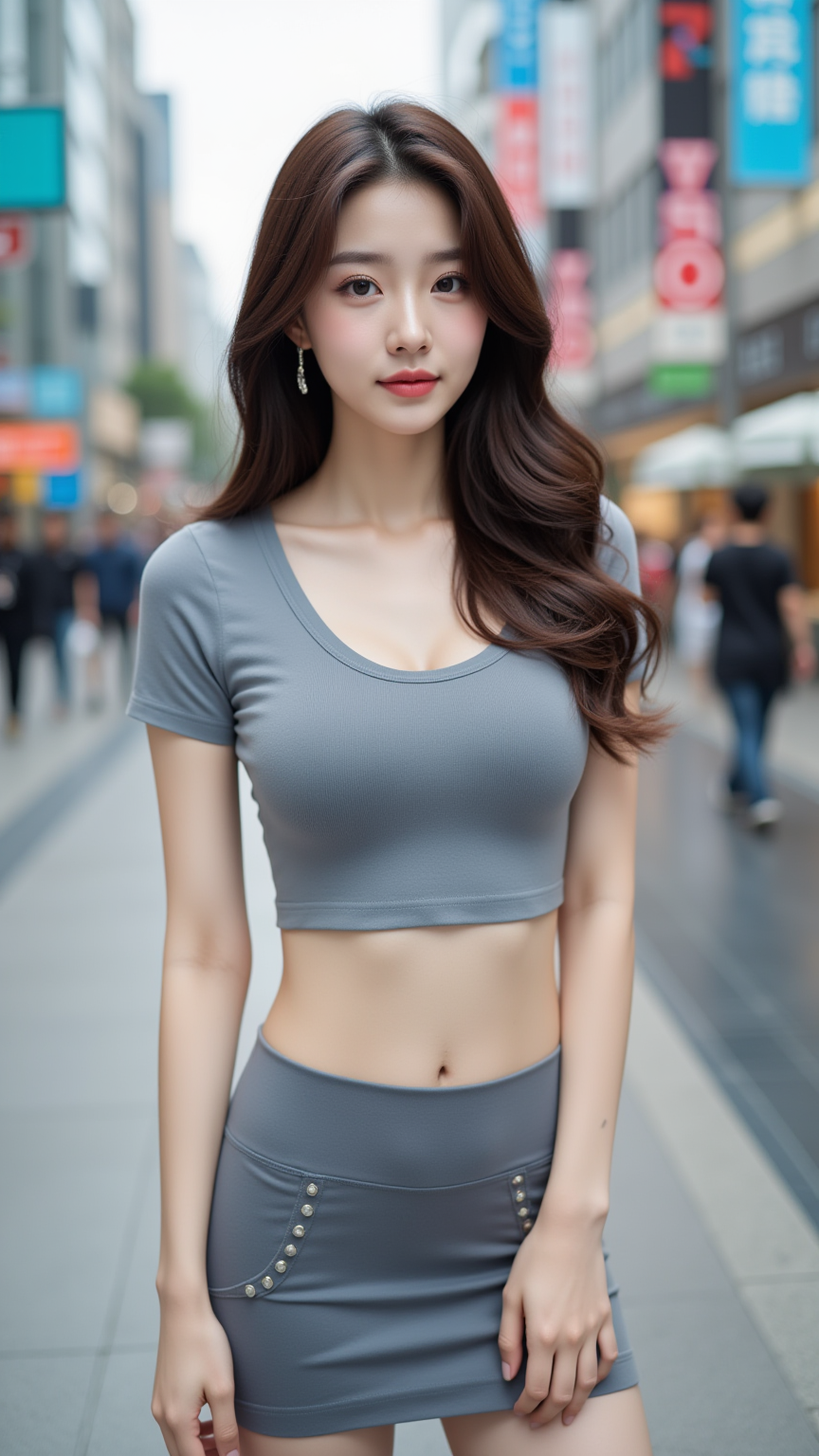 街拍美女