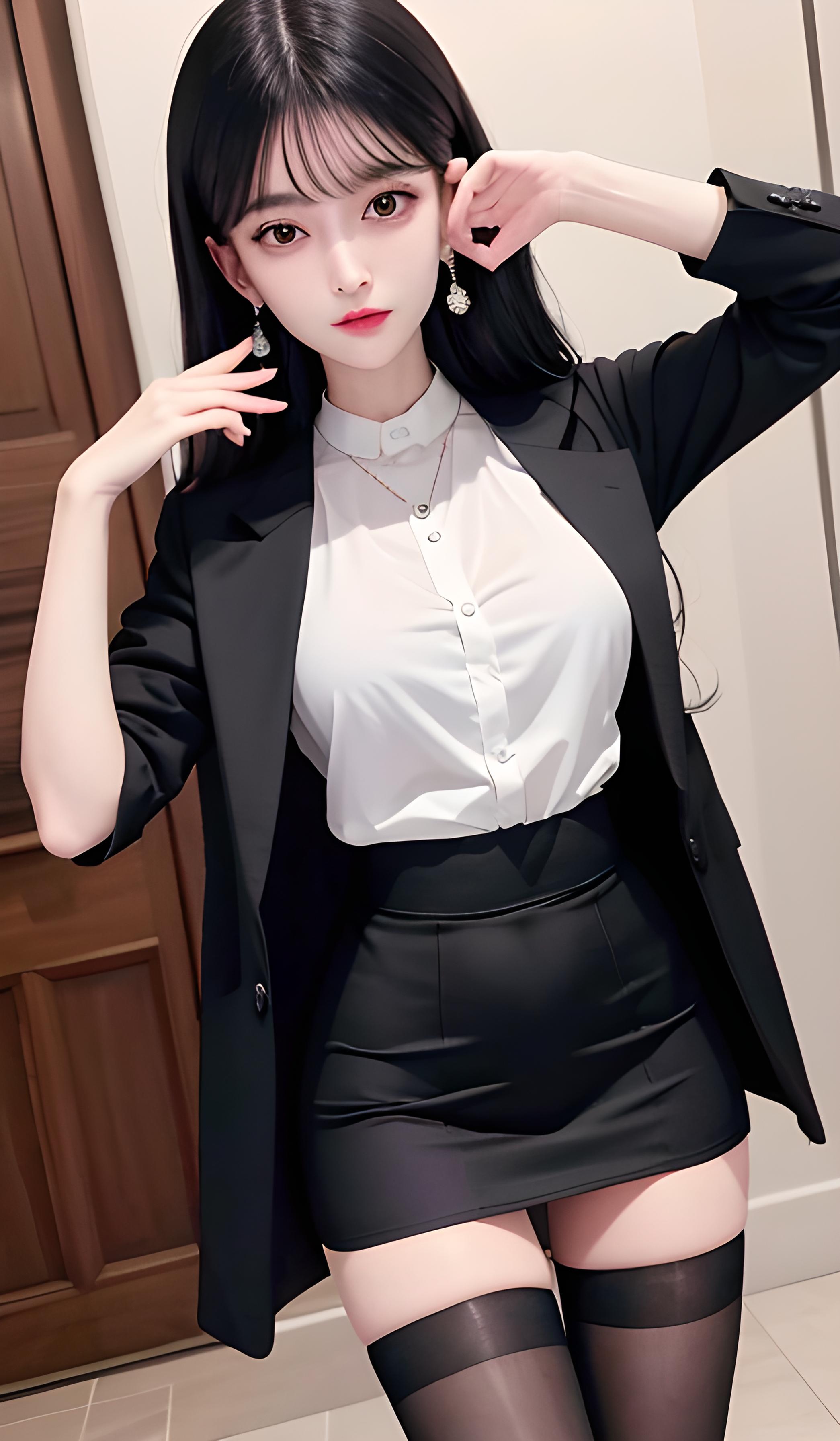 制服美女