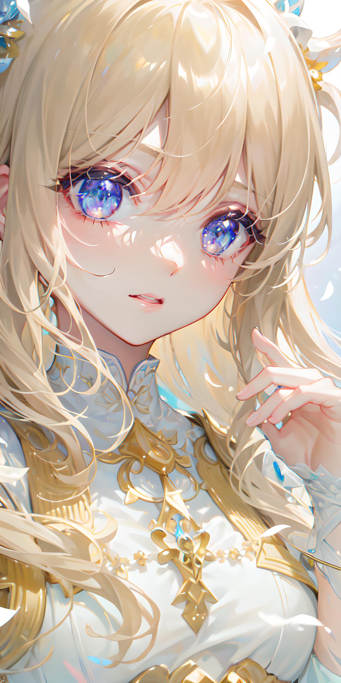 金发少女