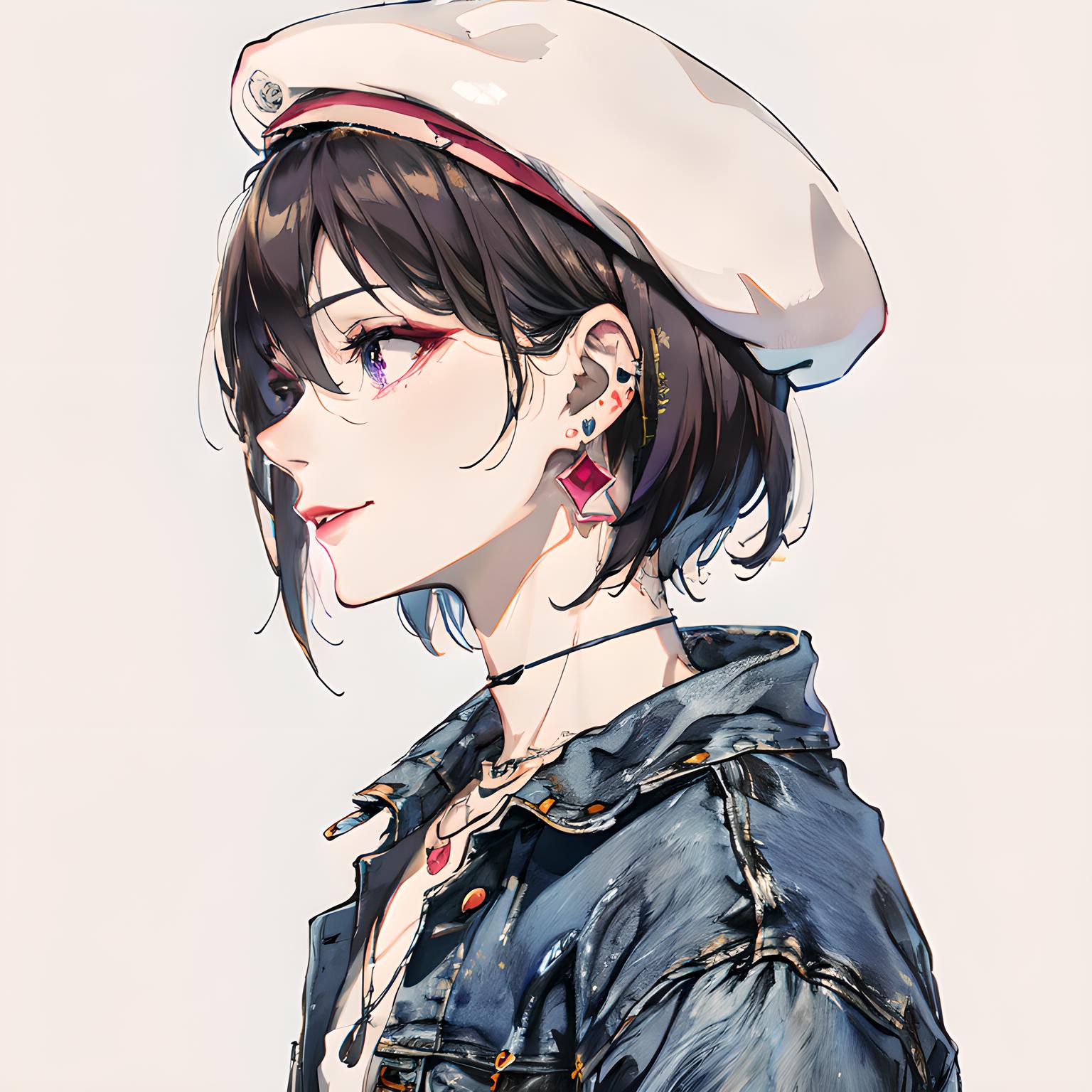 插画少女