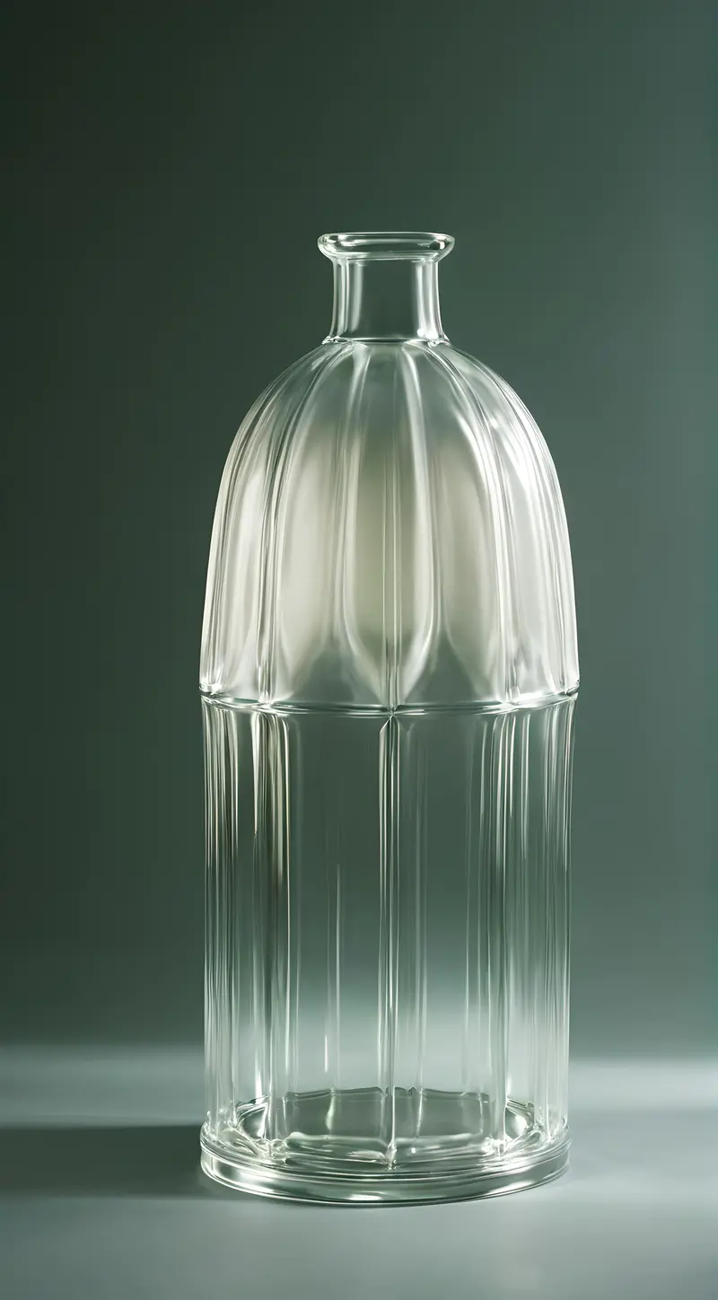 纯手工透明玻璃瓶