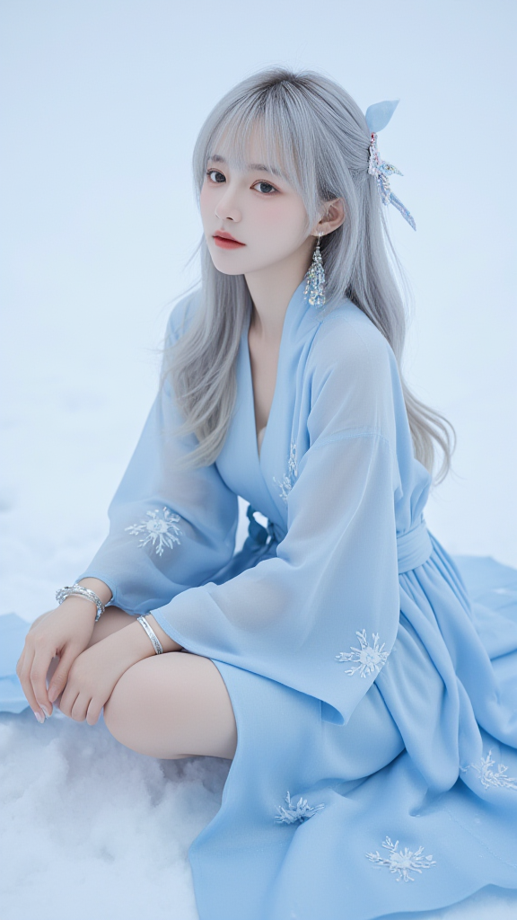 雪地女孩