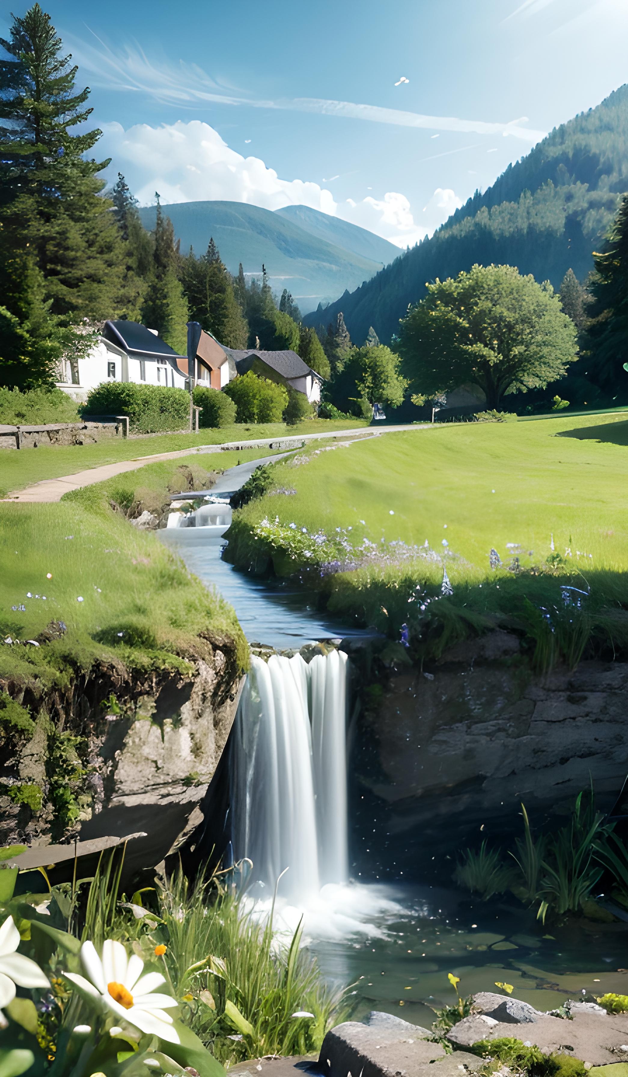 治愈风景，郊外