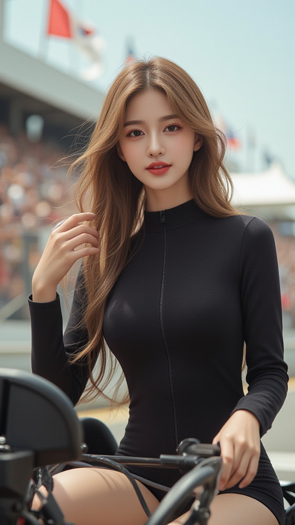 金发美女