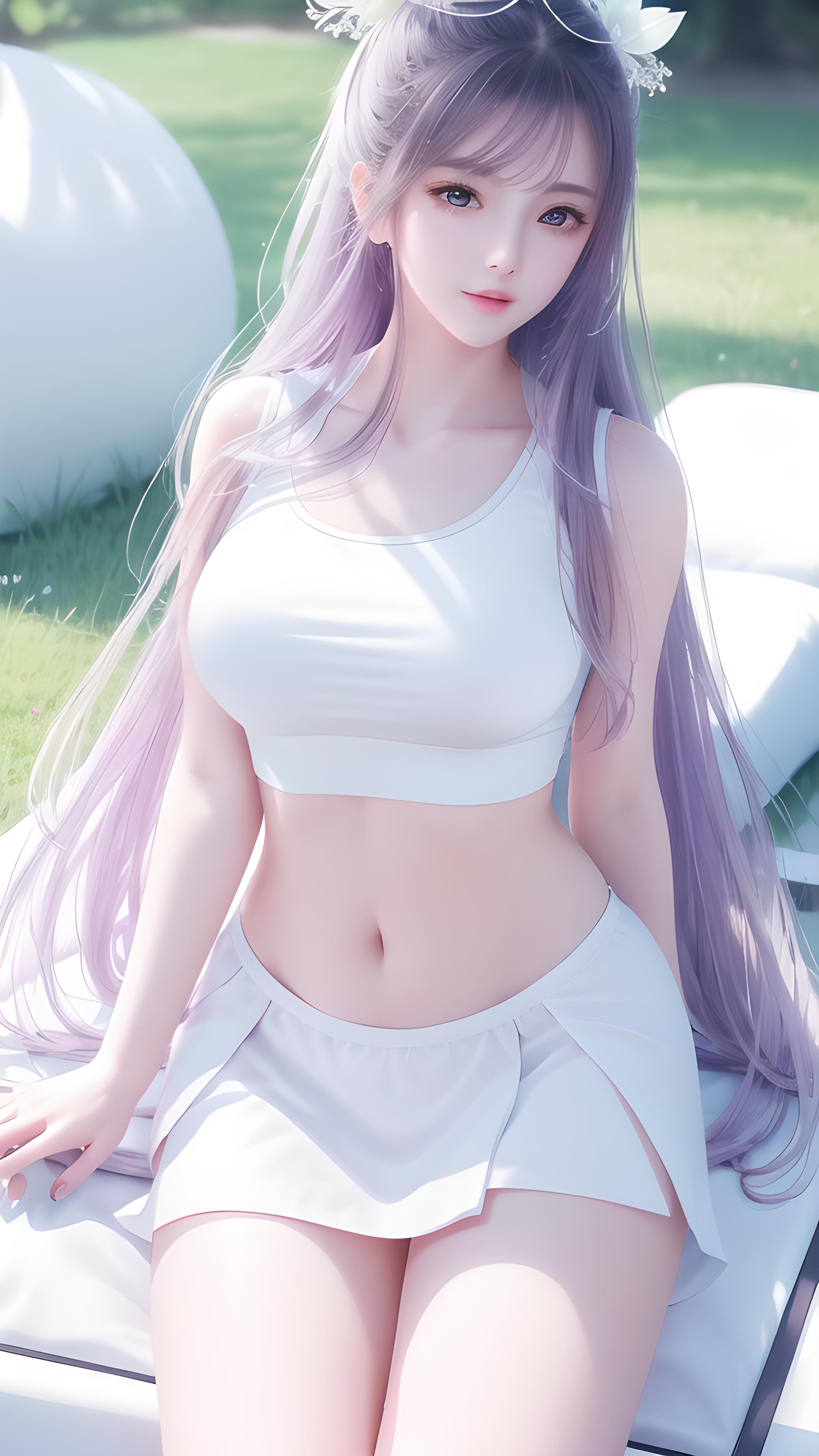 白衣少女