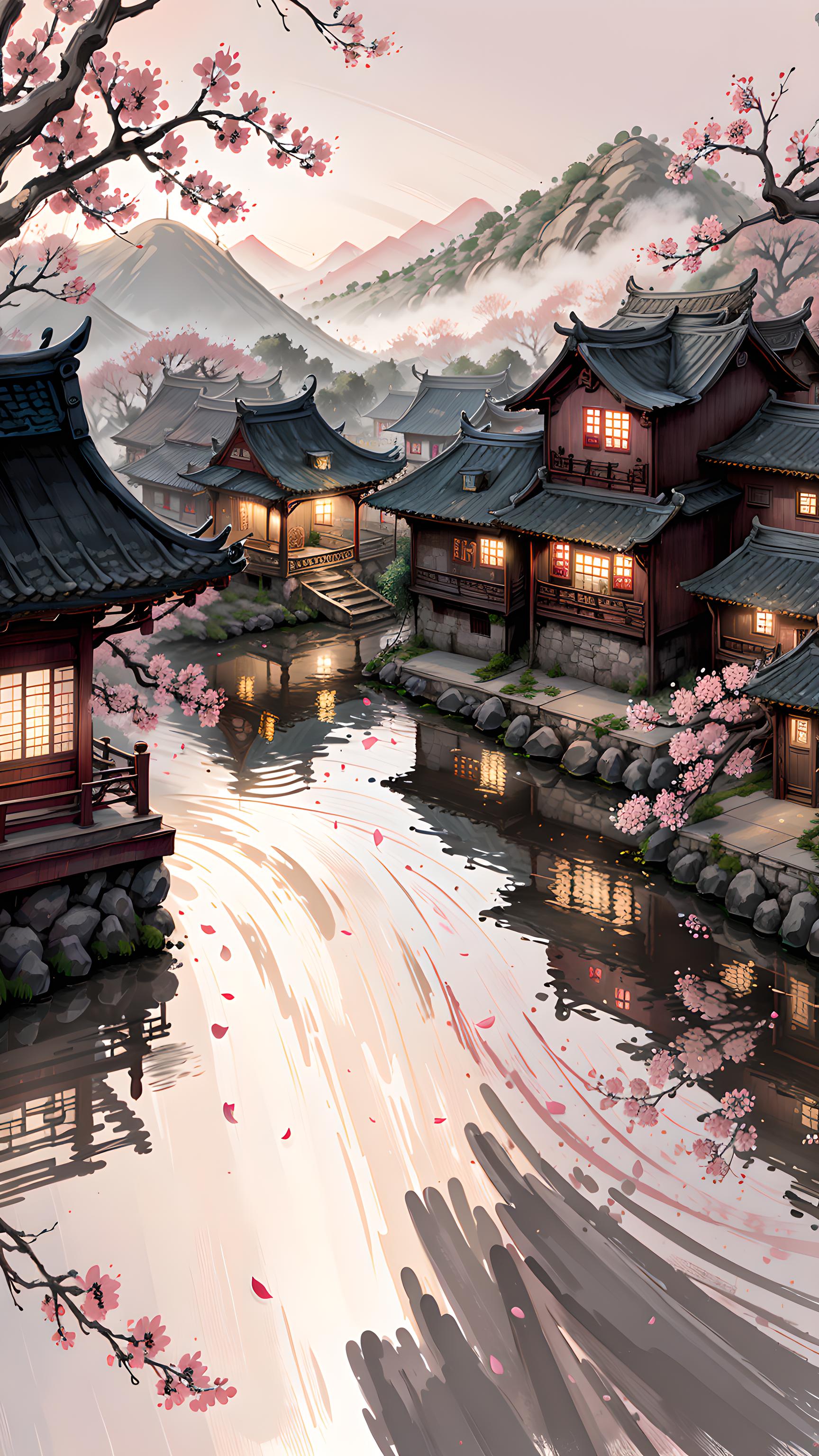 桃花美景