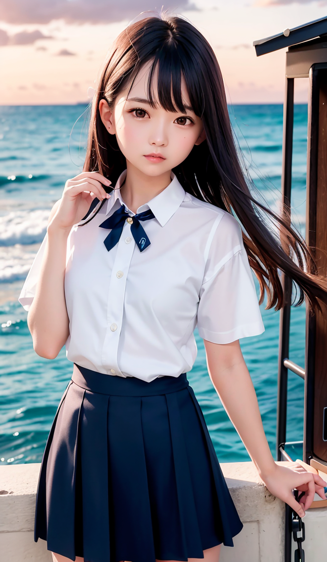 海边少女