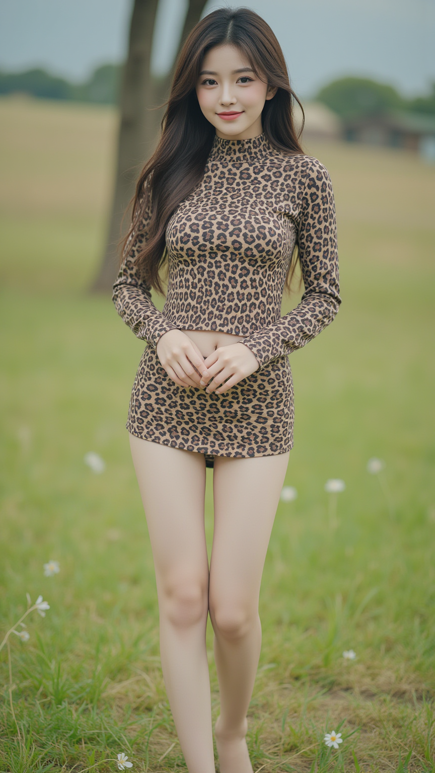 大长腿美女