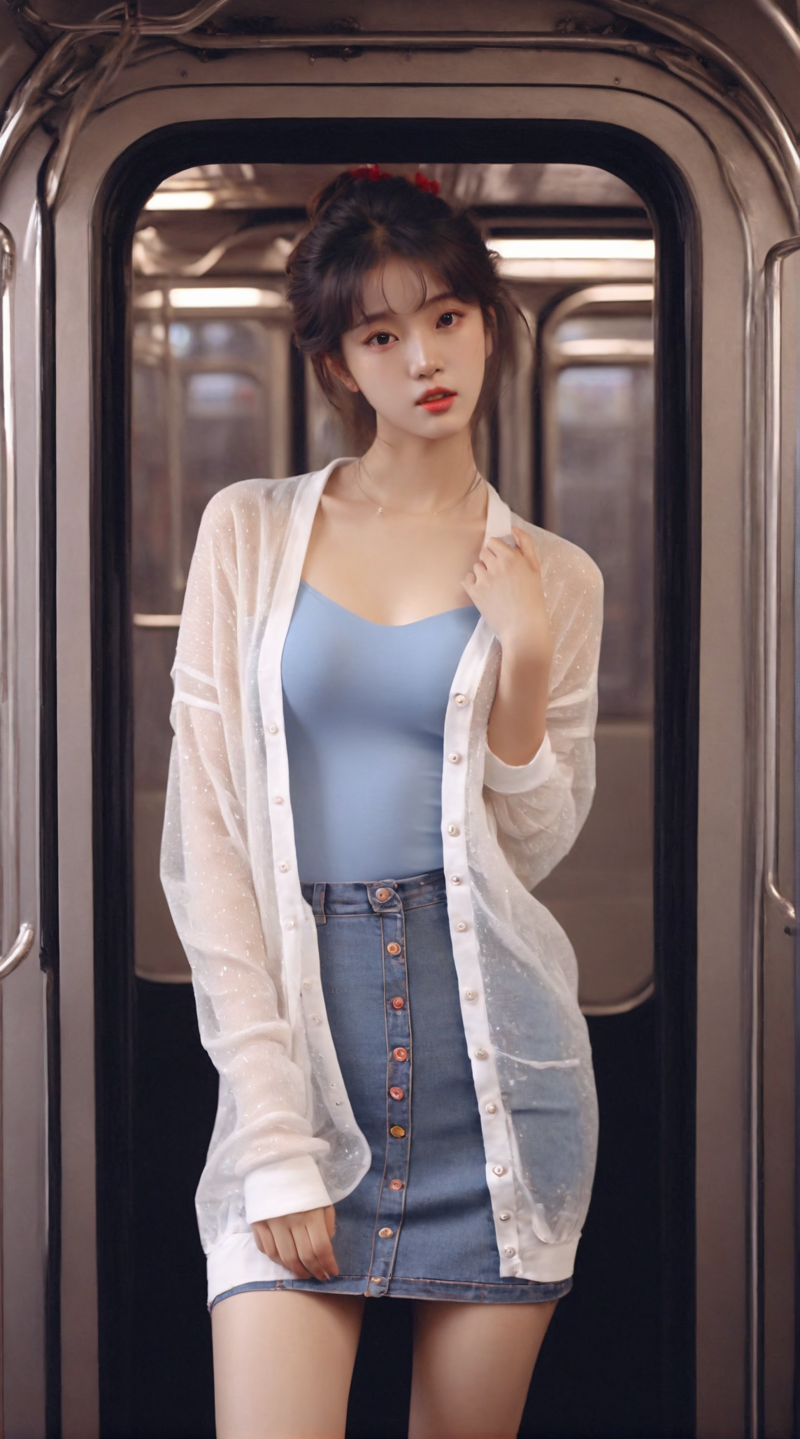 地铁女孩