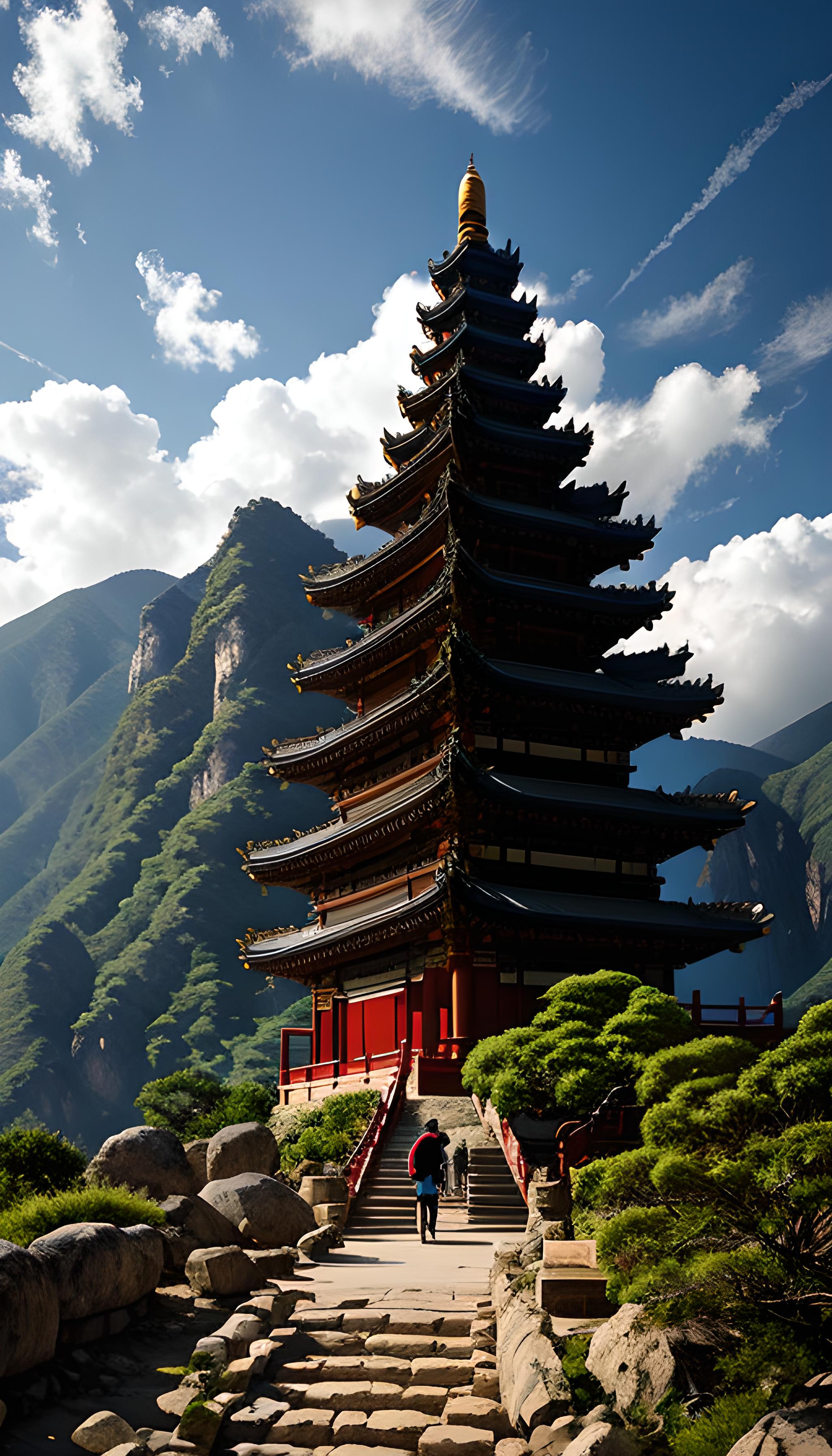 古山寺，风景