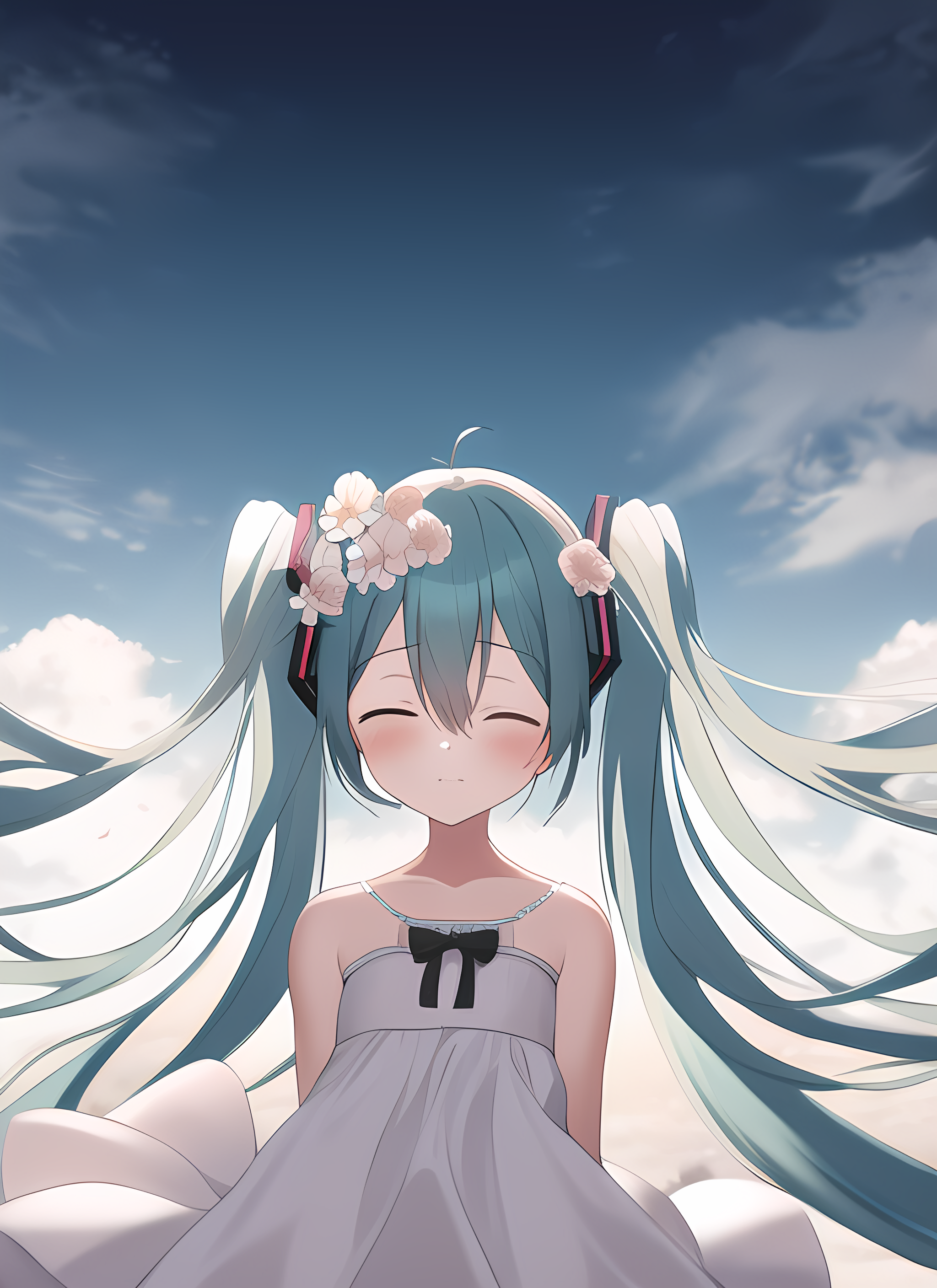 小时候的初音