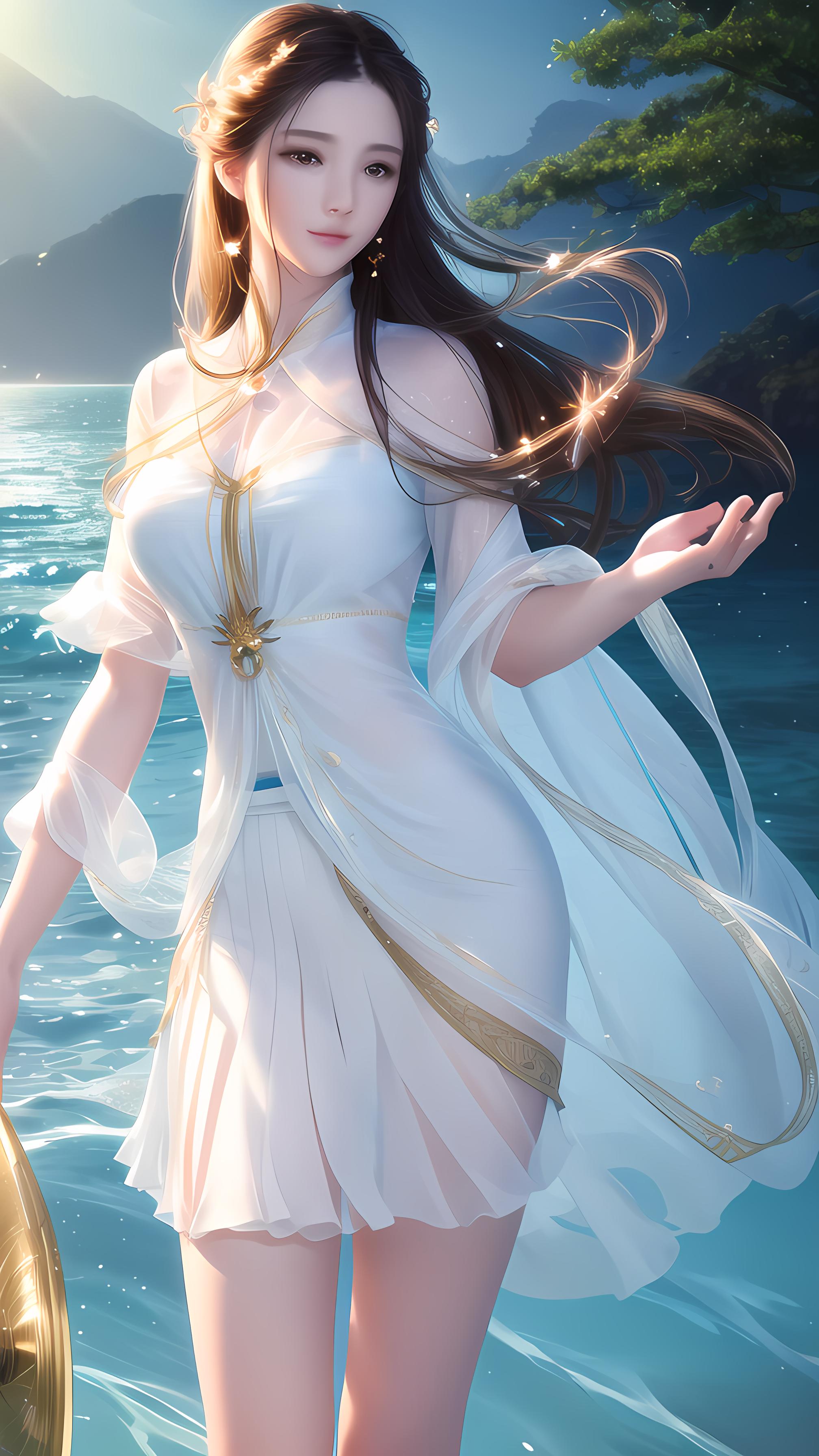 海边少女