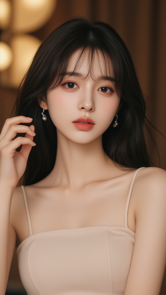 大眼睛美女