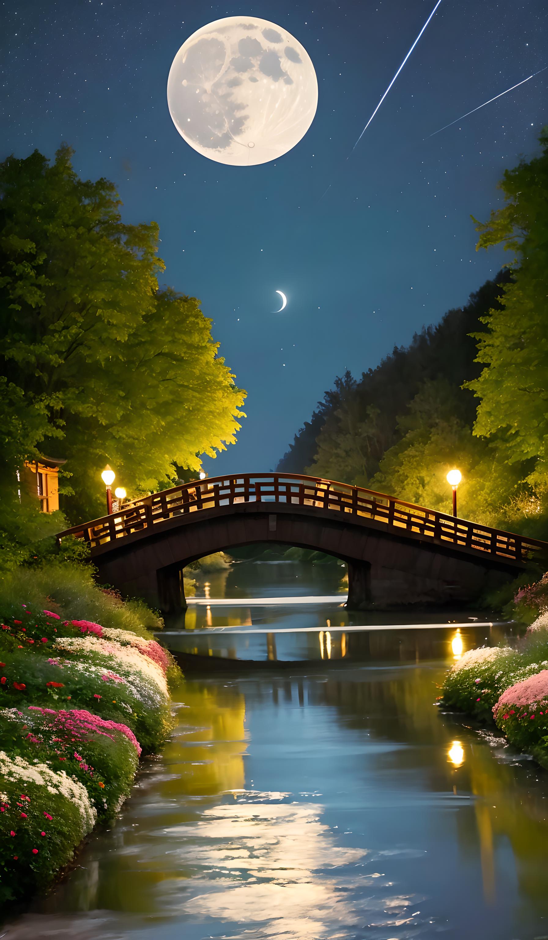 七夕·温馨的夜景