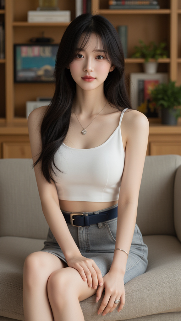 长发少女