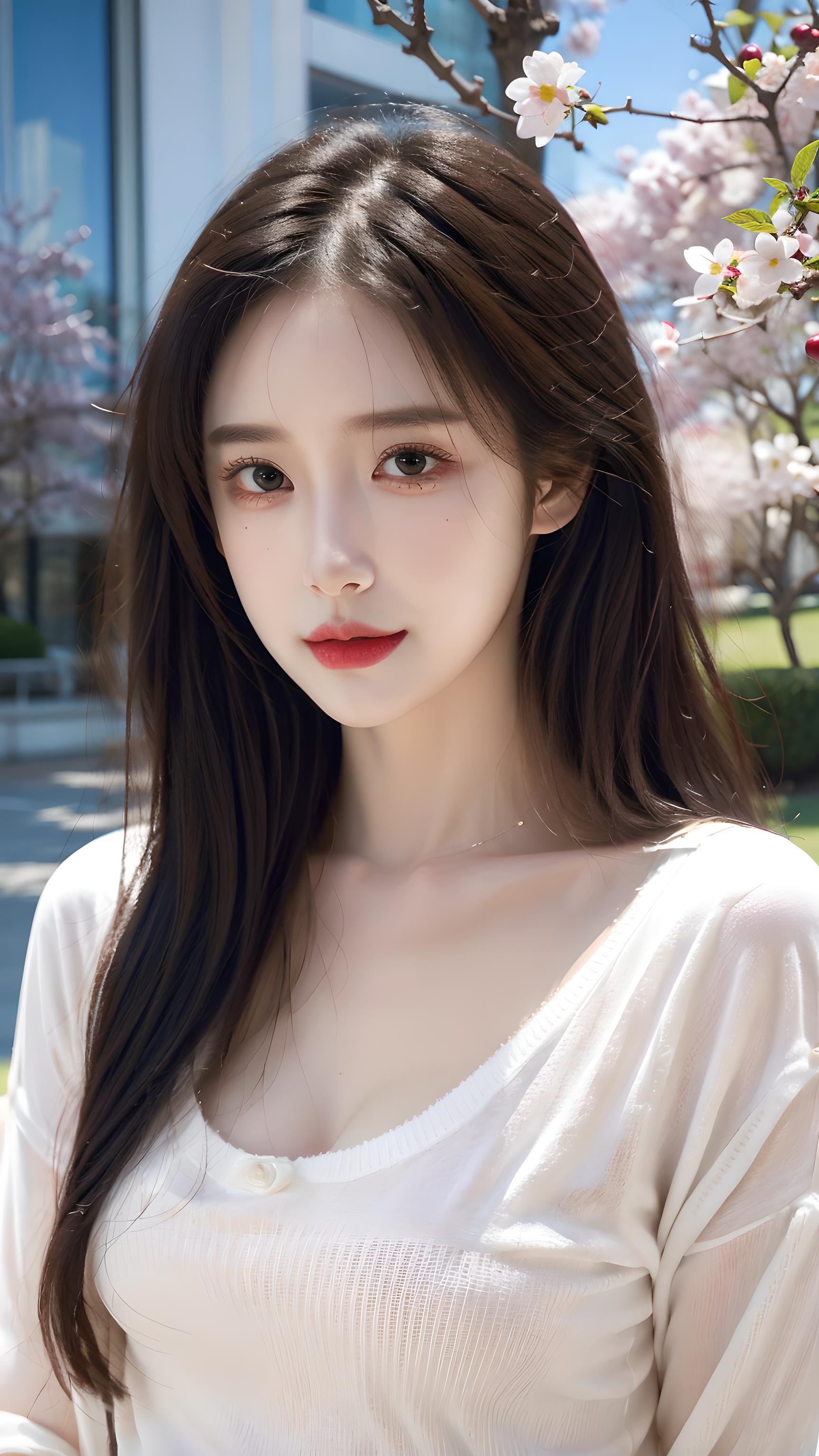 樱花美女