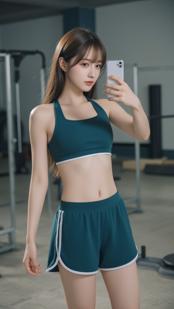 健身房女孩