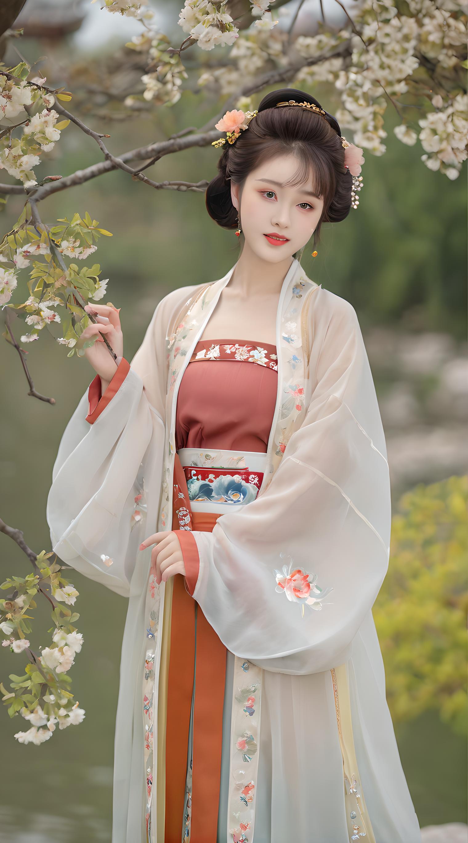 婉约古装美女