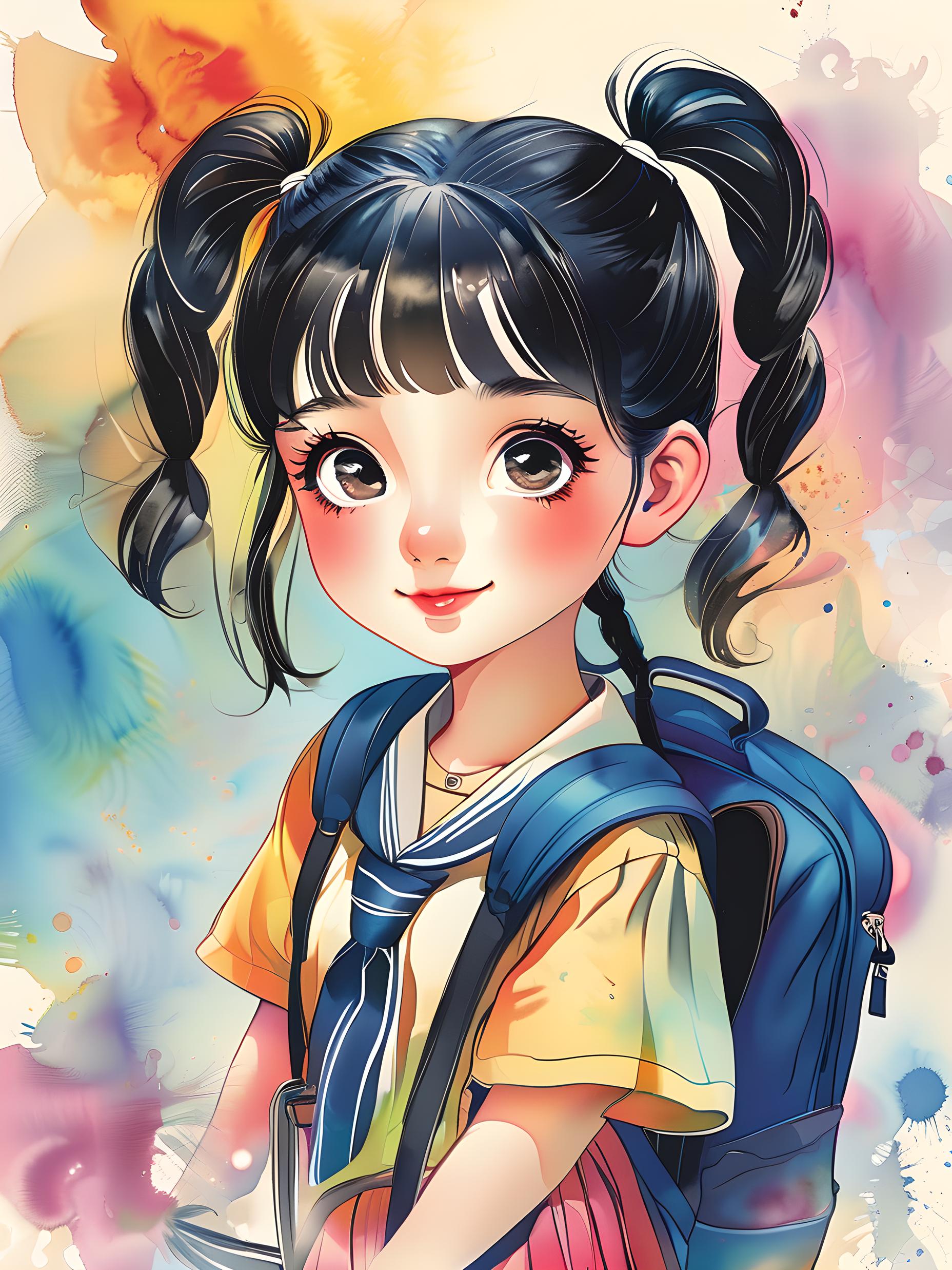 小女孩
