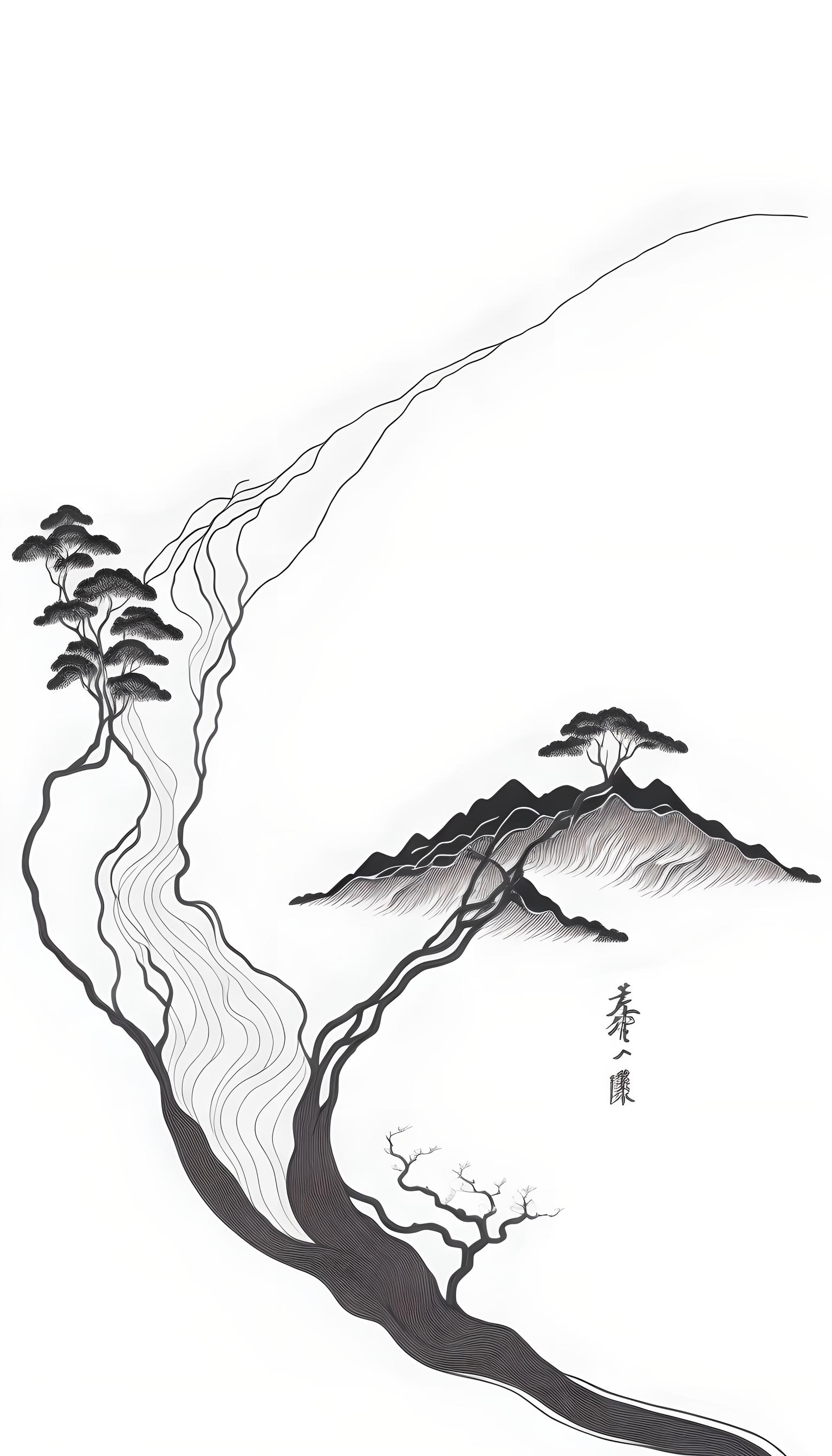 山水画