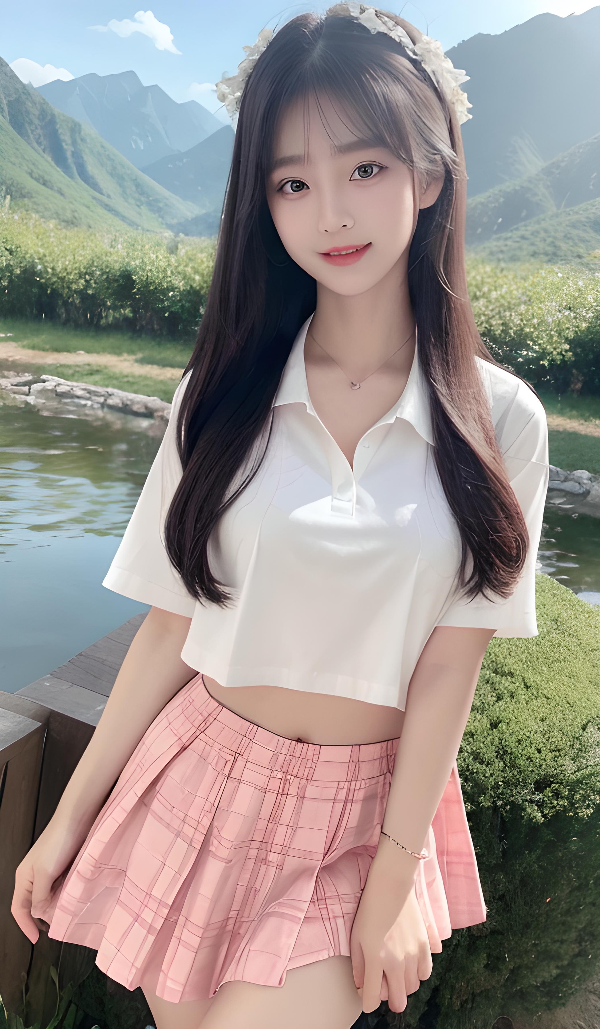 清纯可爱美少女