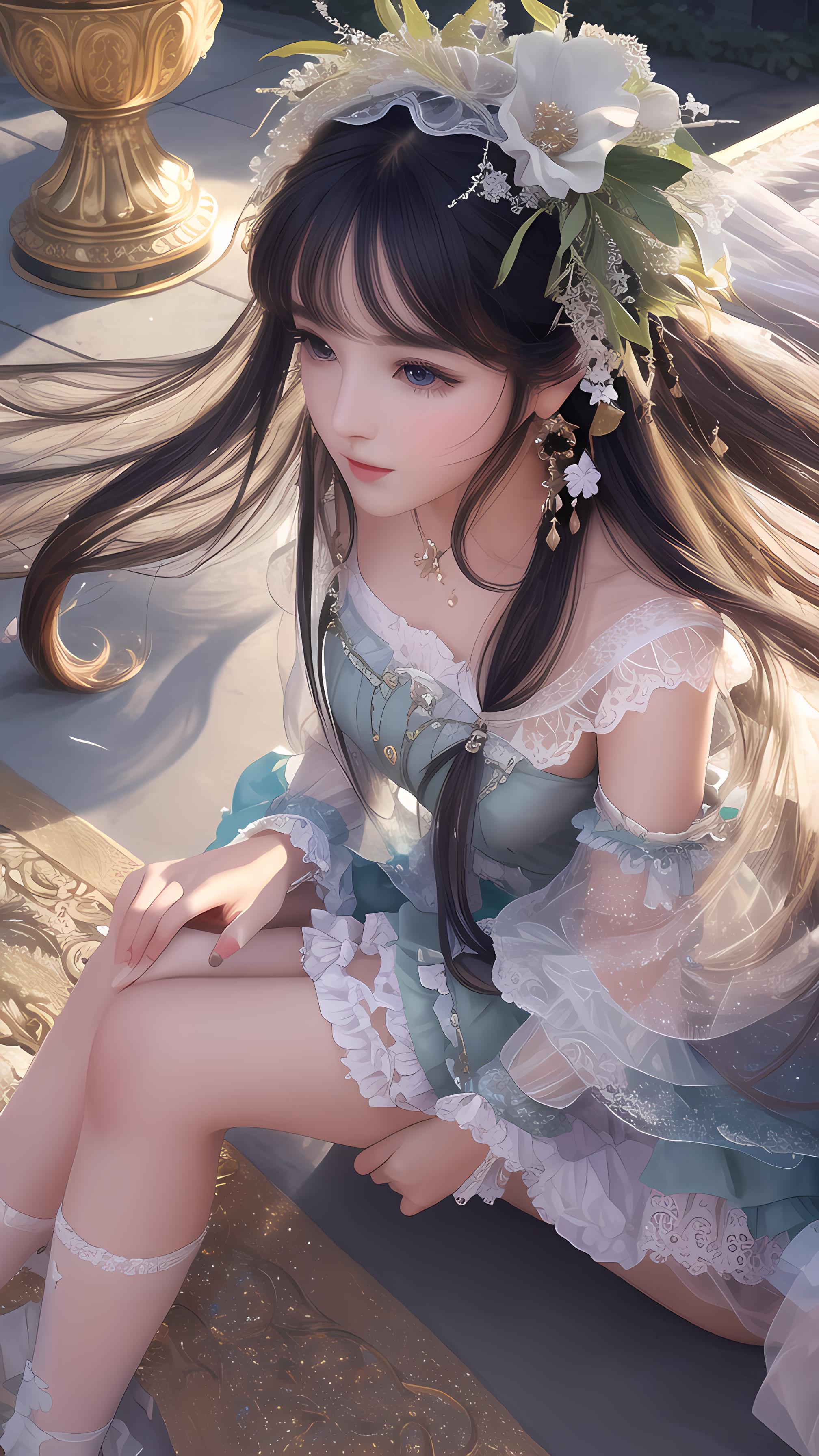 梦中花，水中月