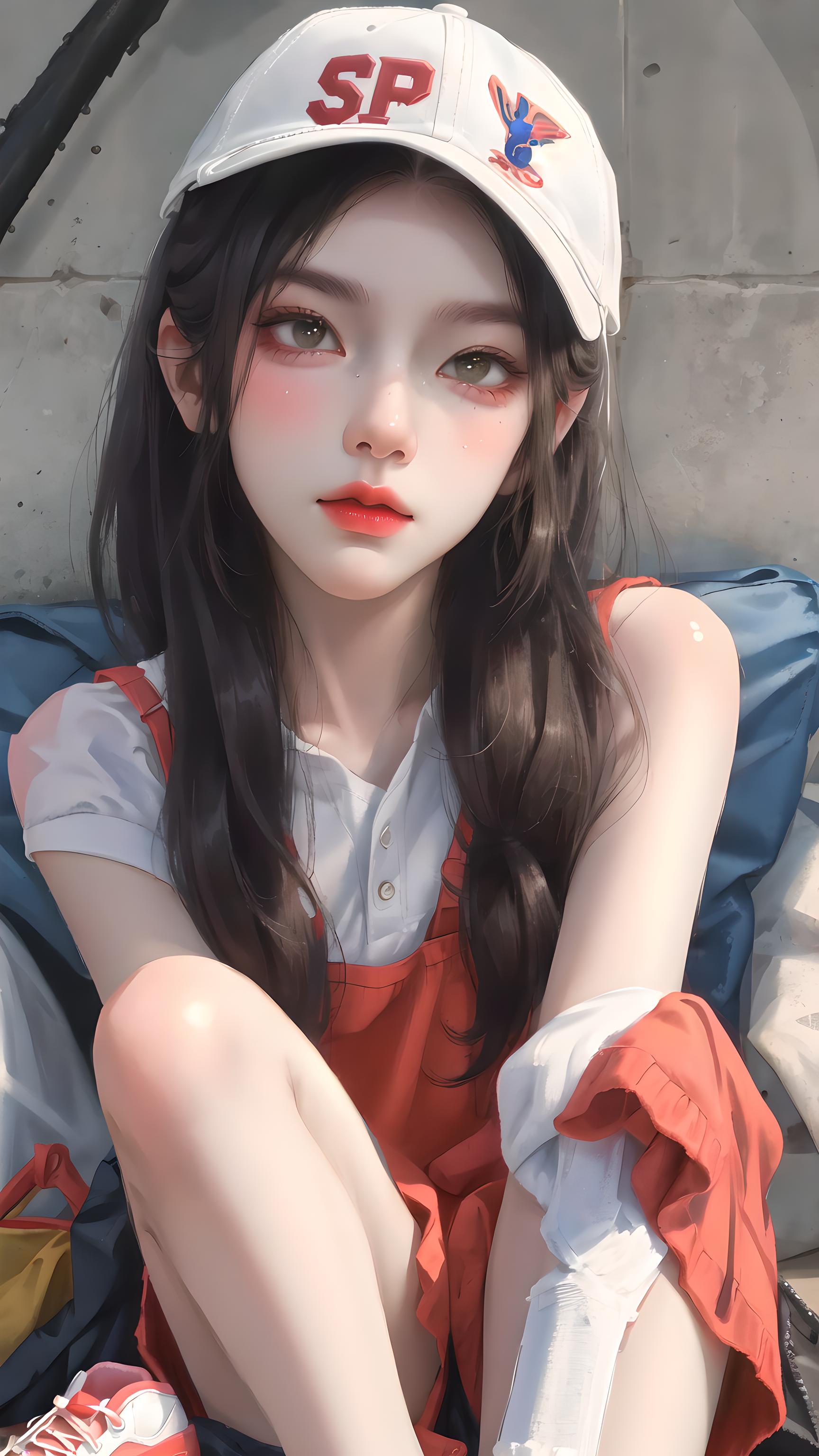 忧郁的少女