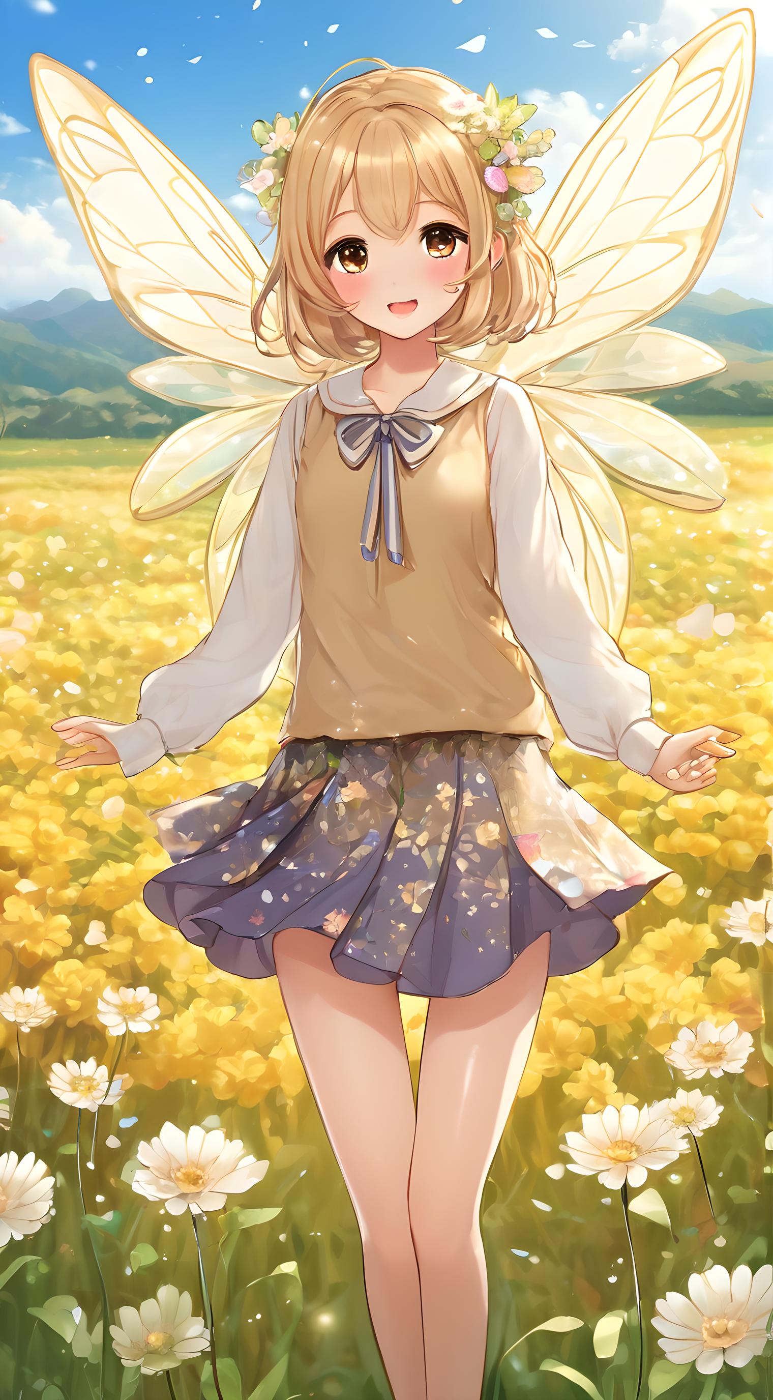 卡通少女