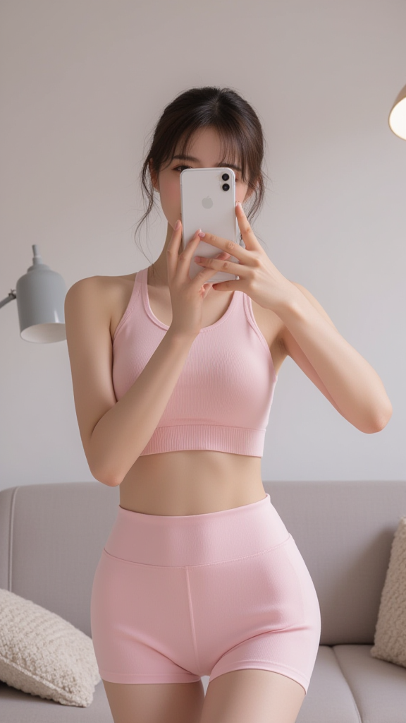 自拍女孩