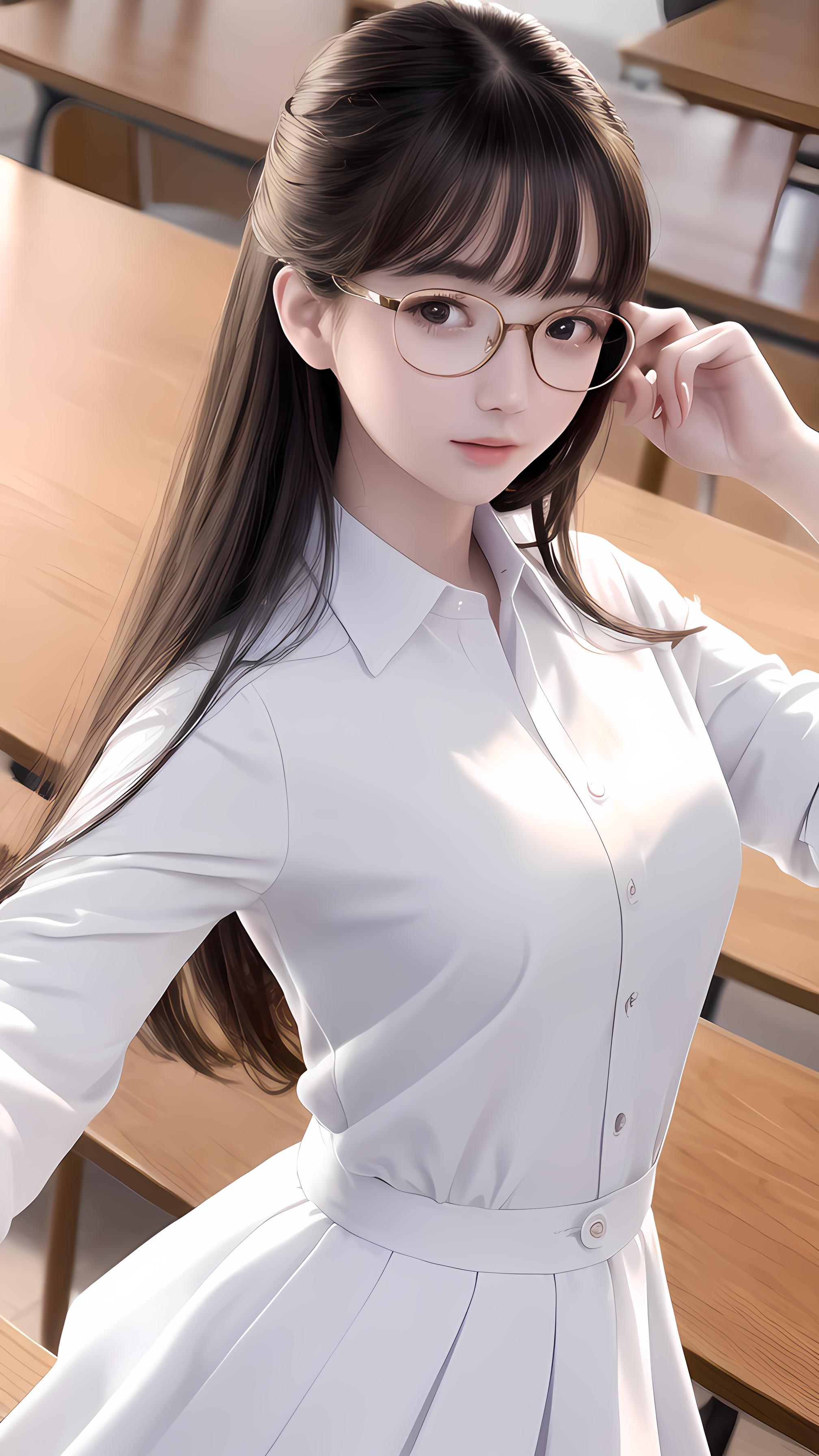 白色学生