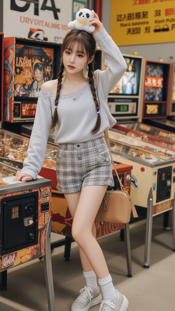双马尾女孩