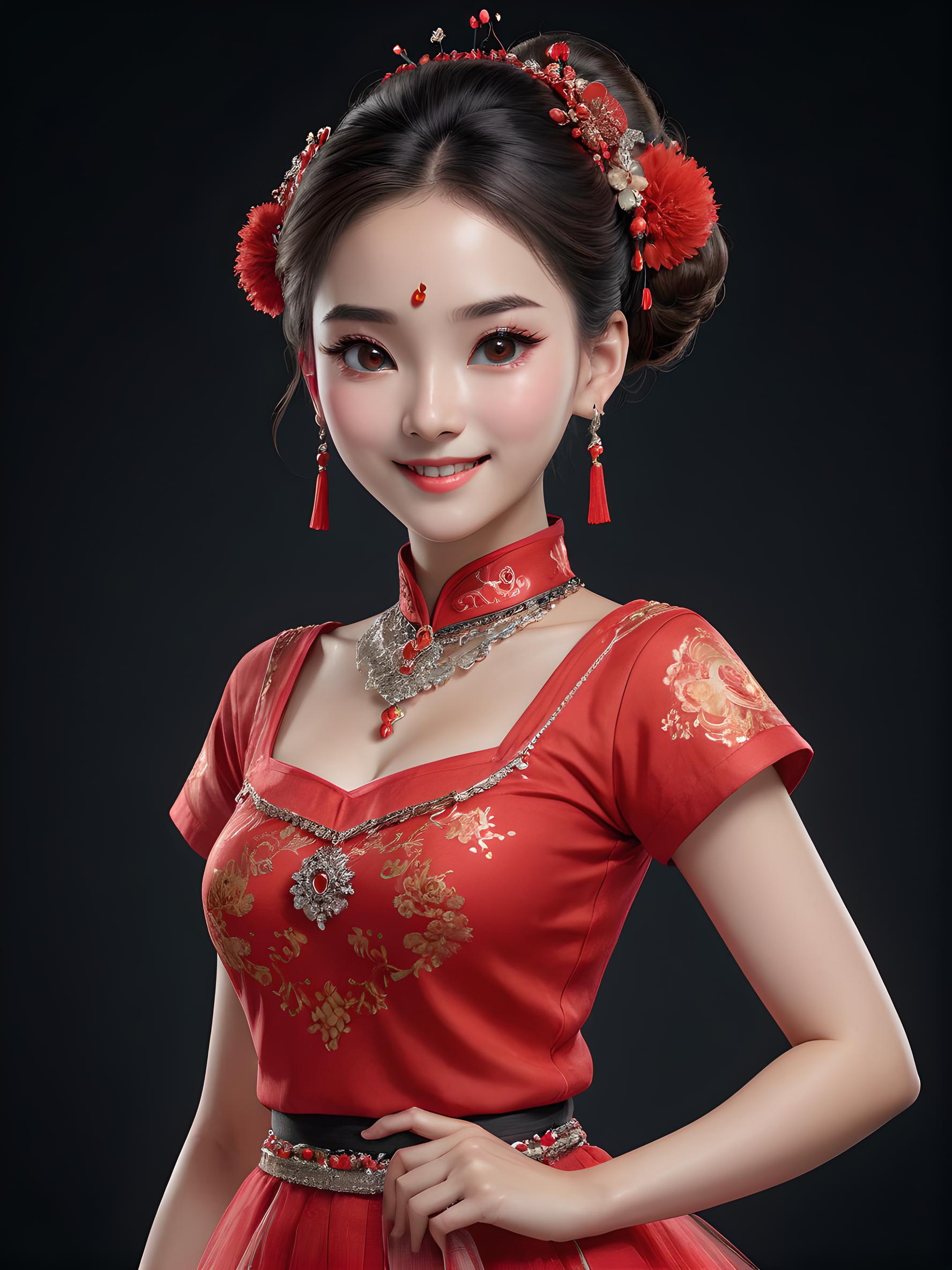 吉祥少女
