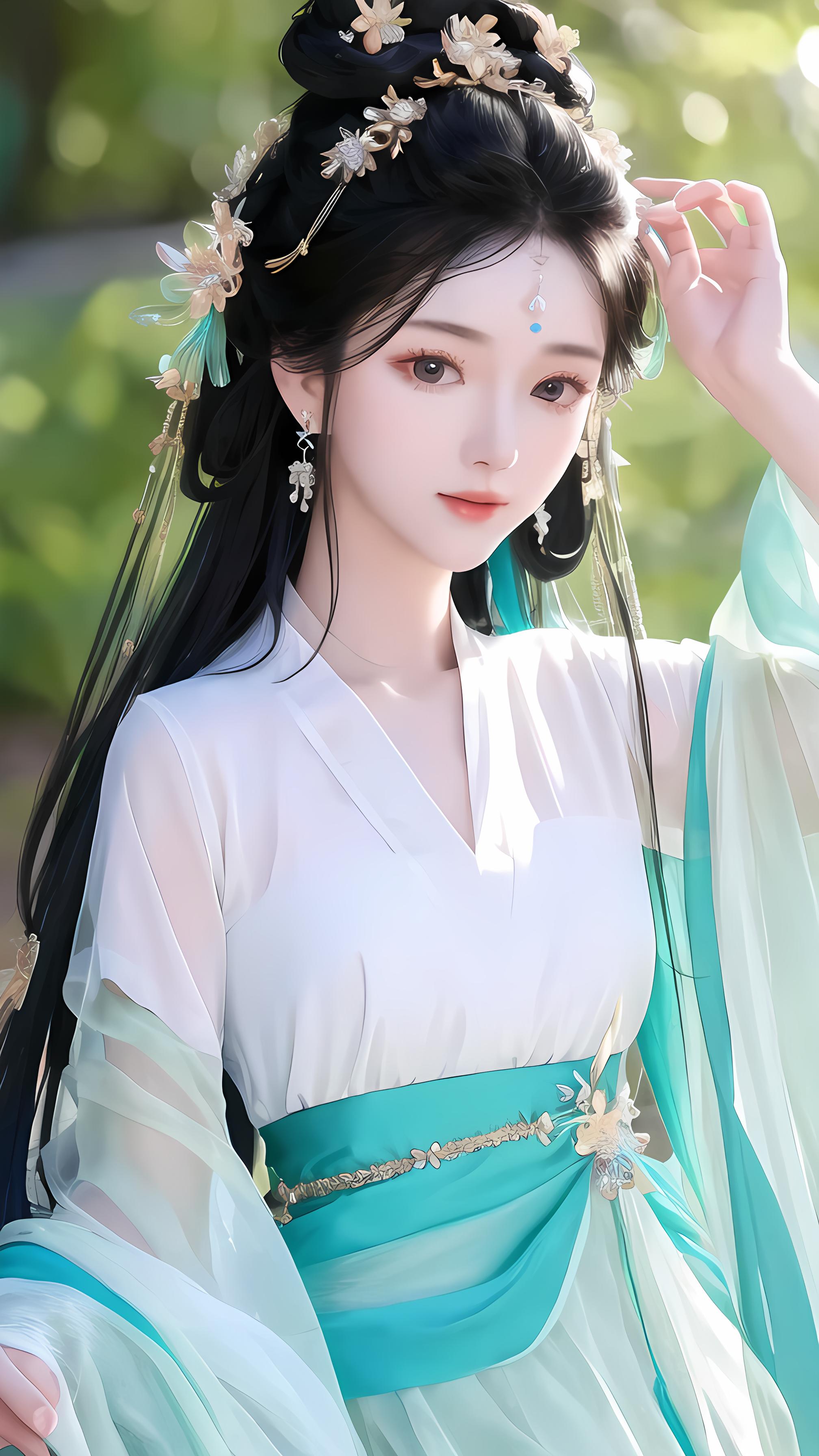 美女汉服