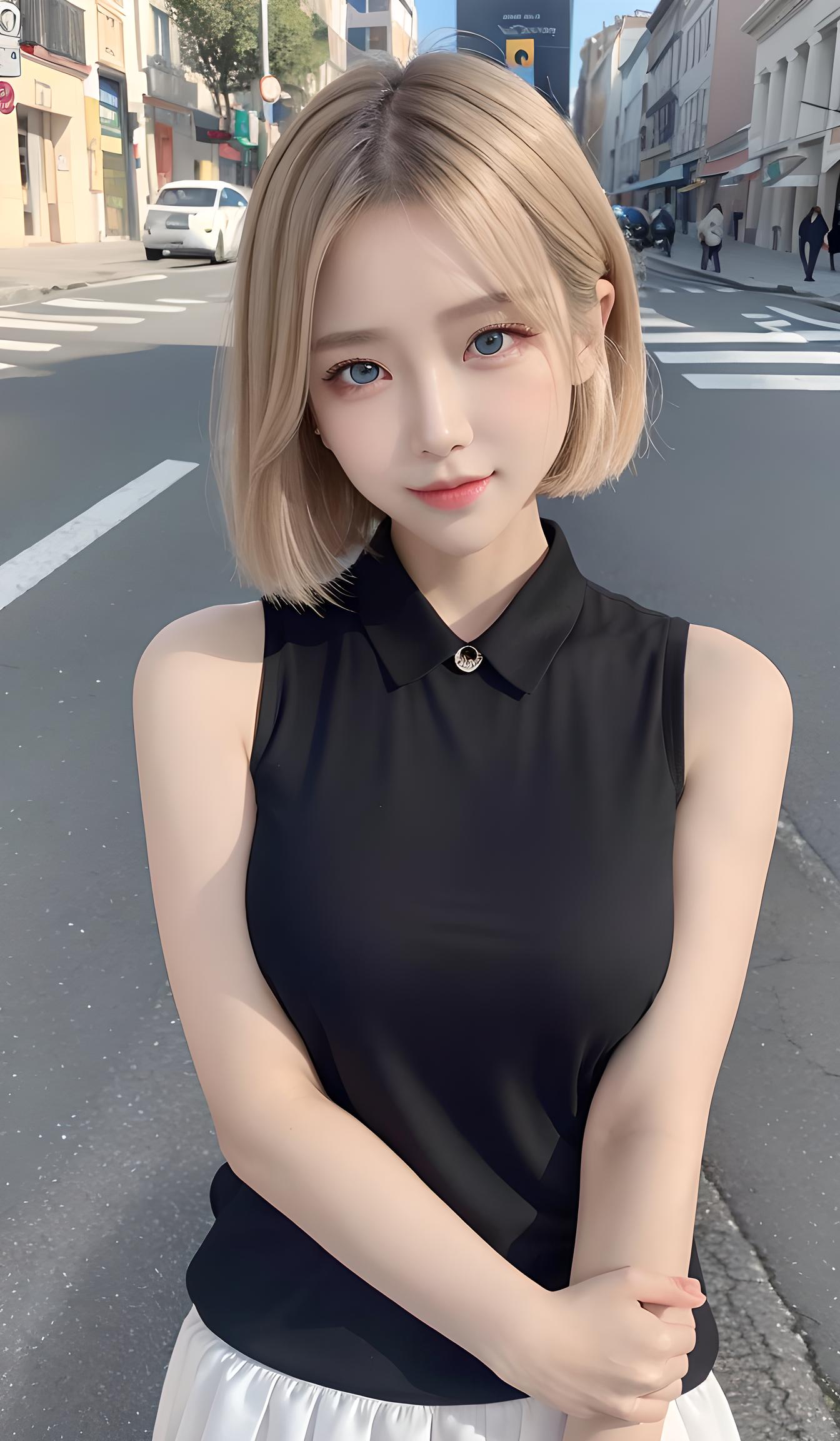 街道美女