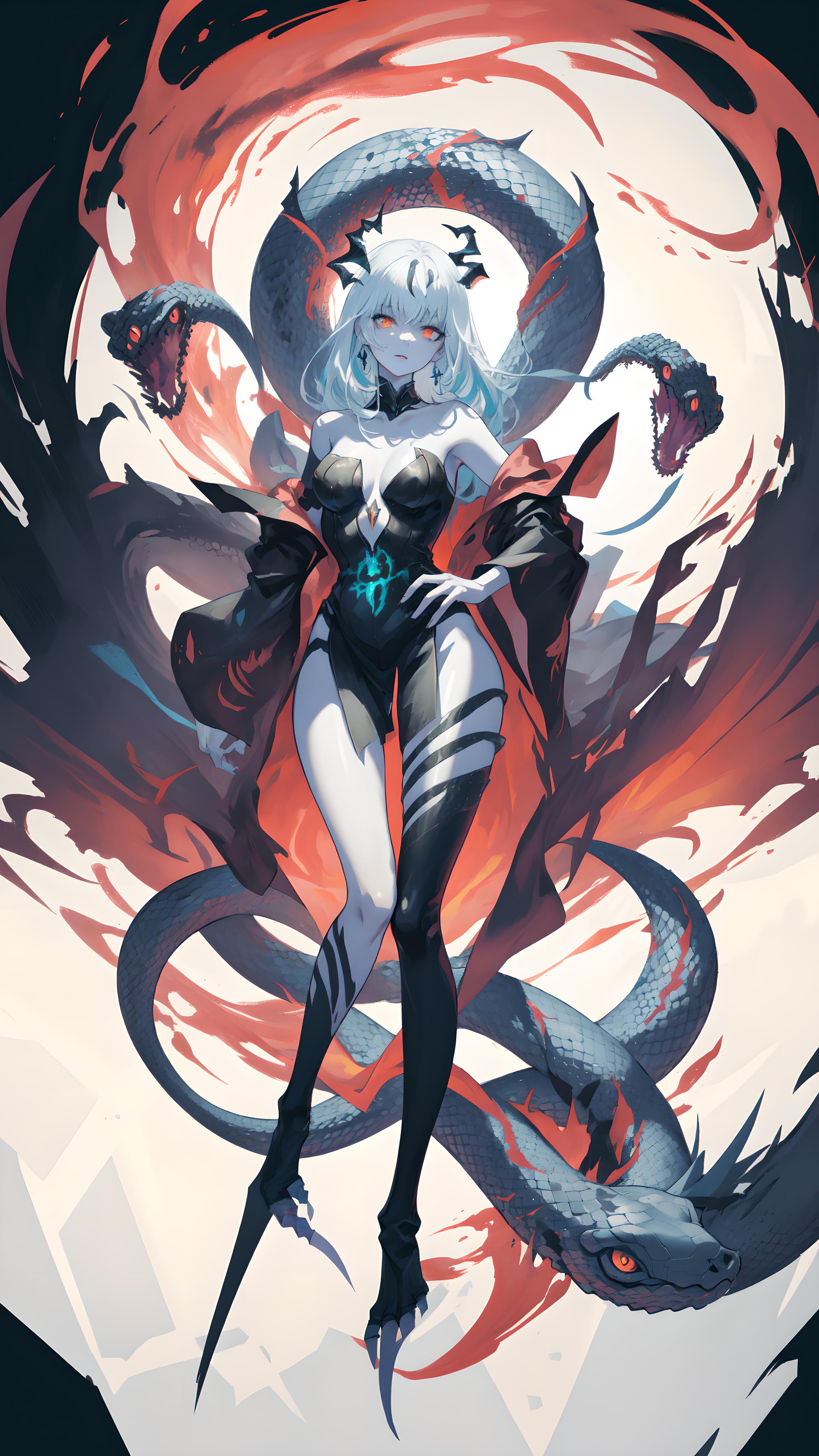 灵幻，奇幻，随意图女子