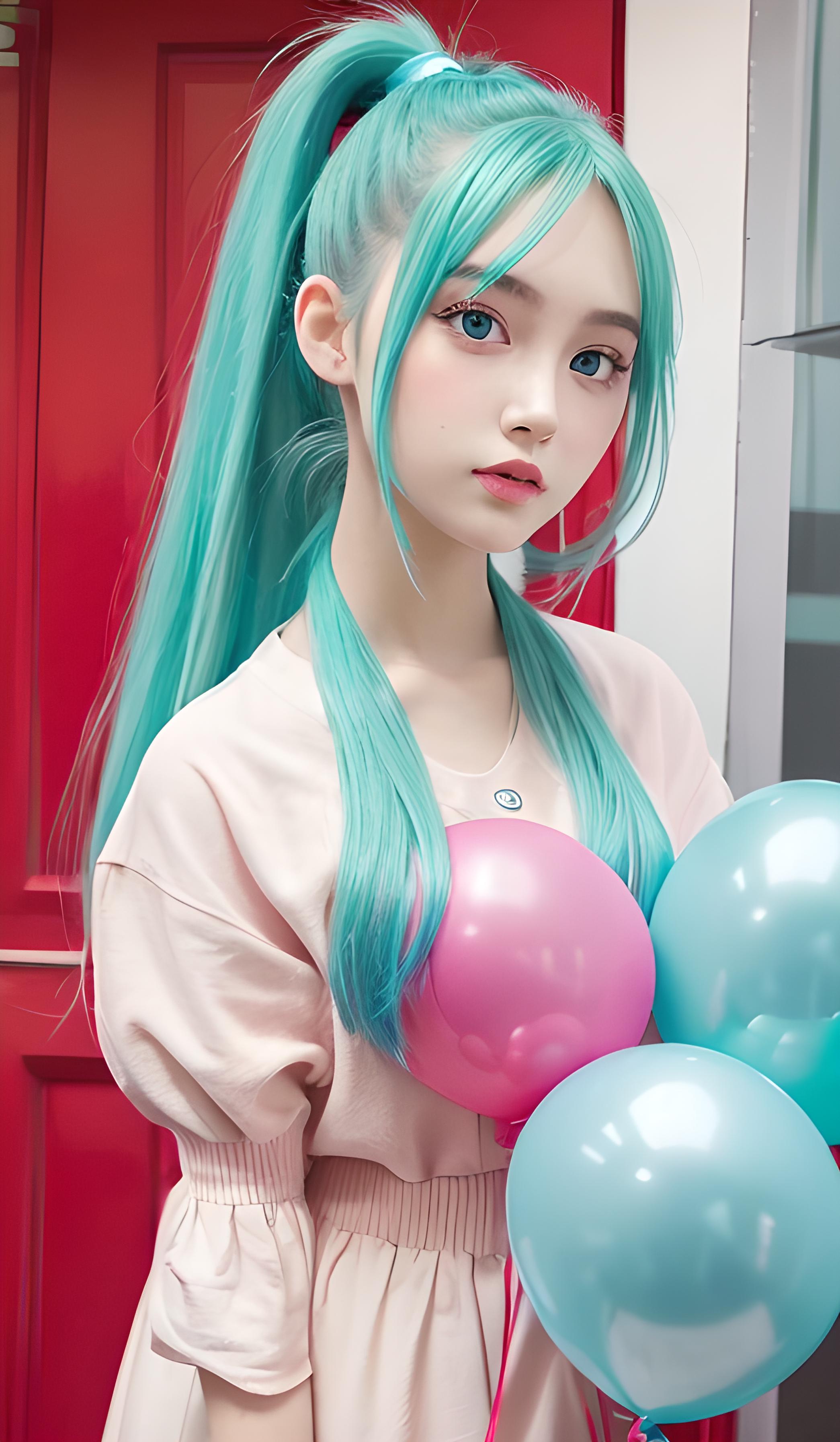 绿色
