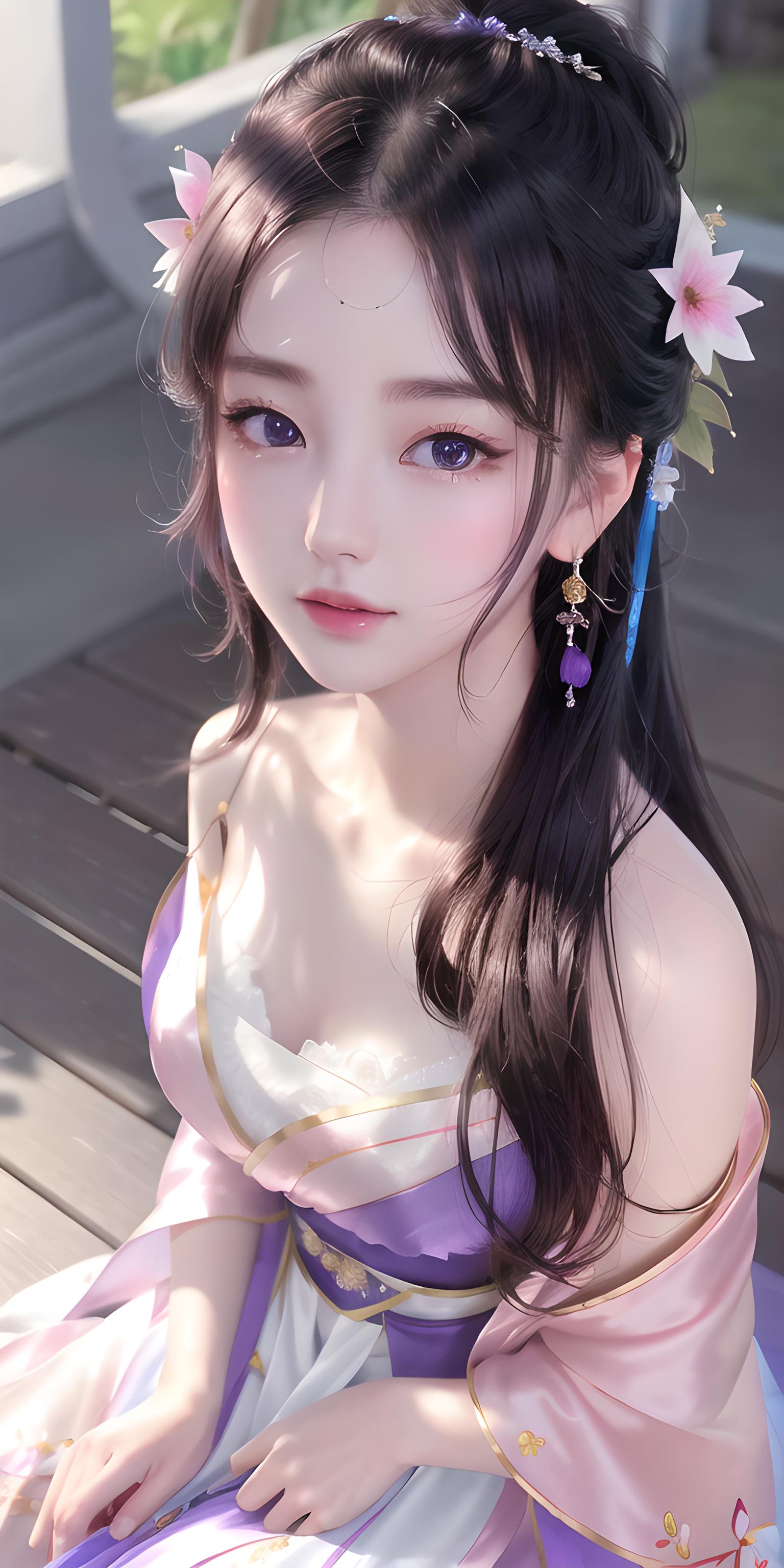 汉服美少女