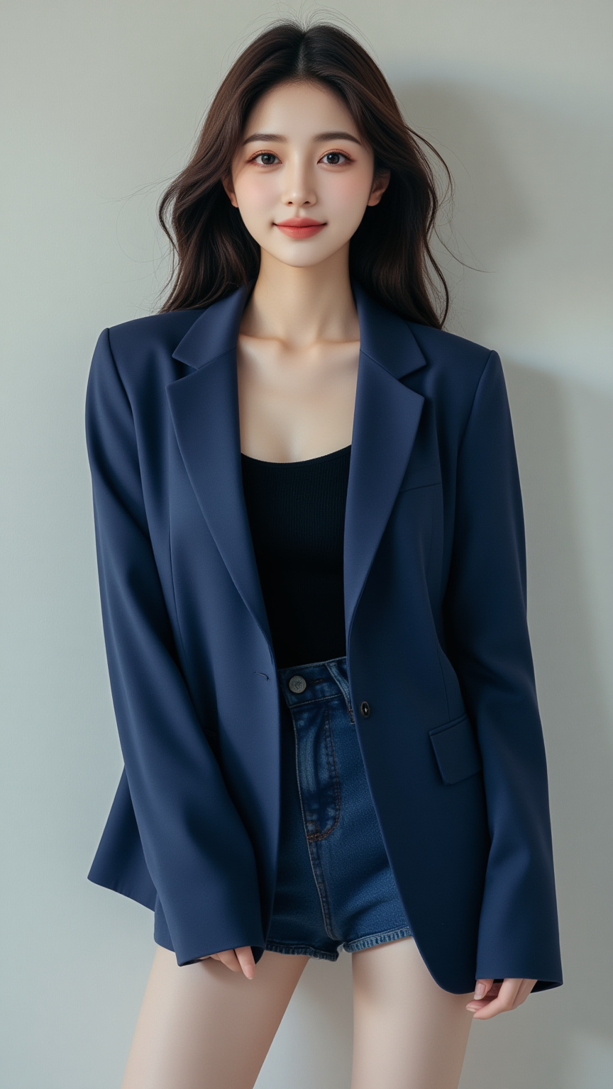 西装女孩