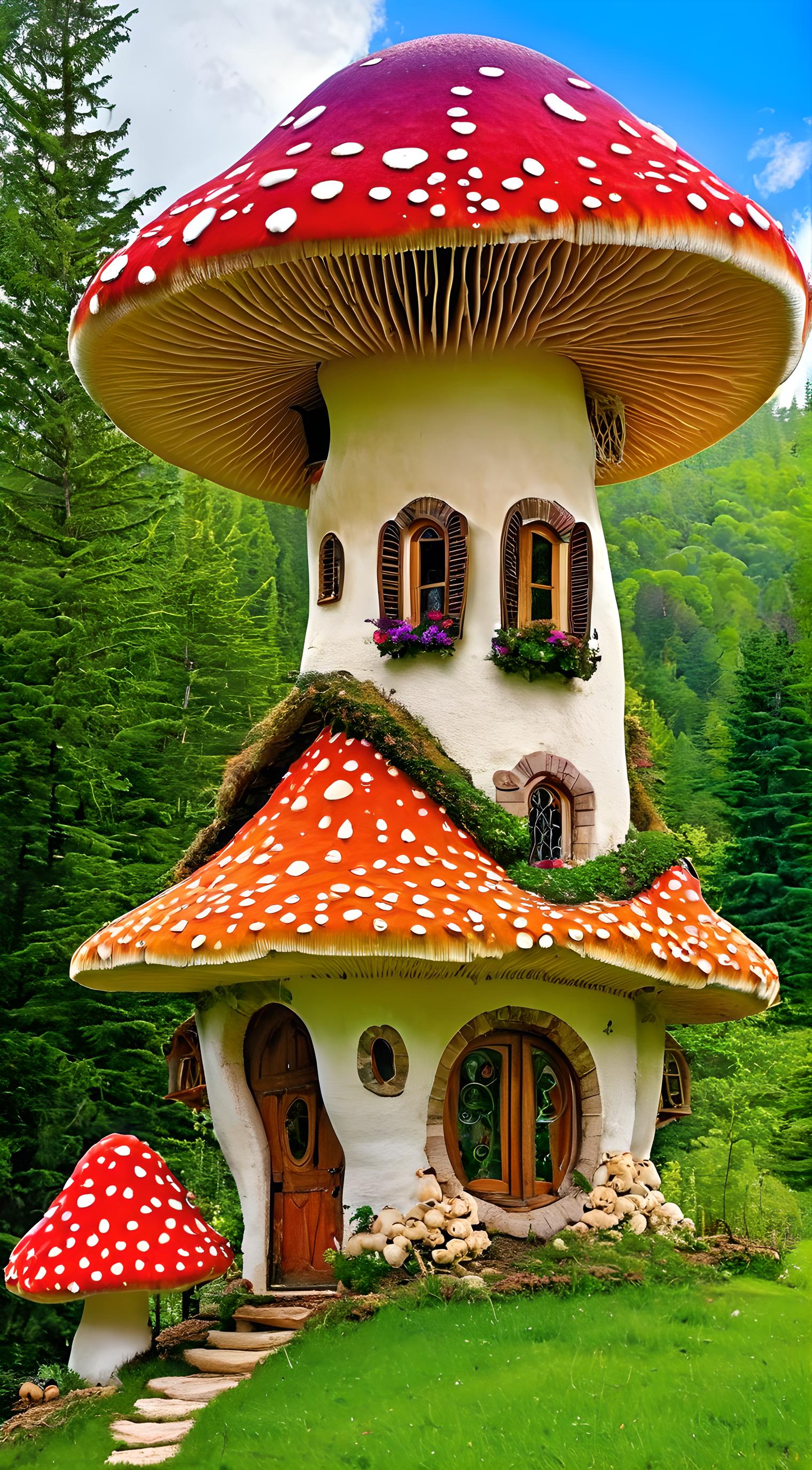 蘑菇🍄房子🏠