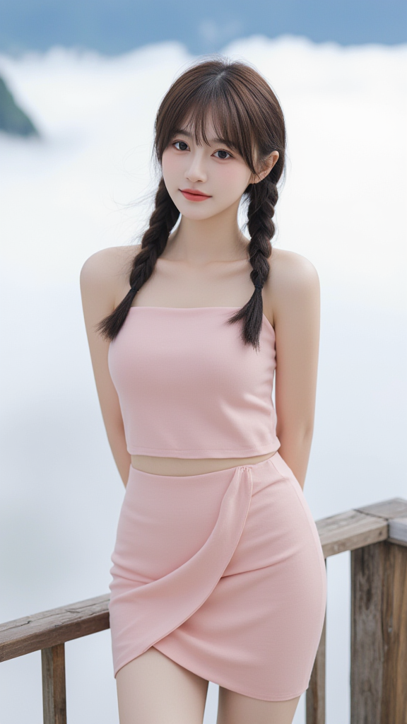 白云和女孩