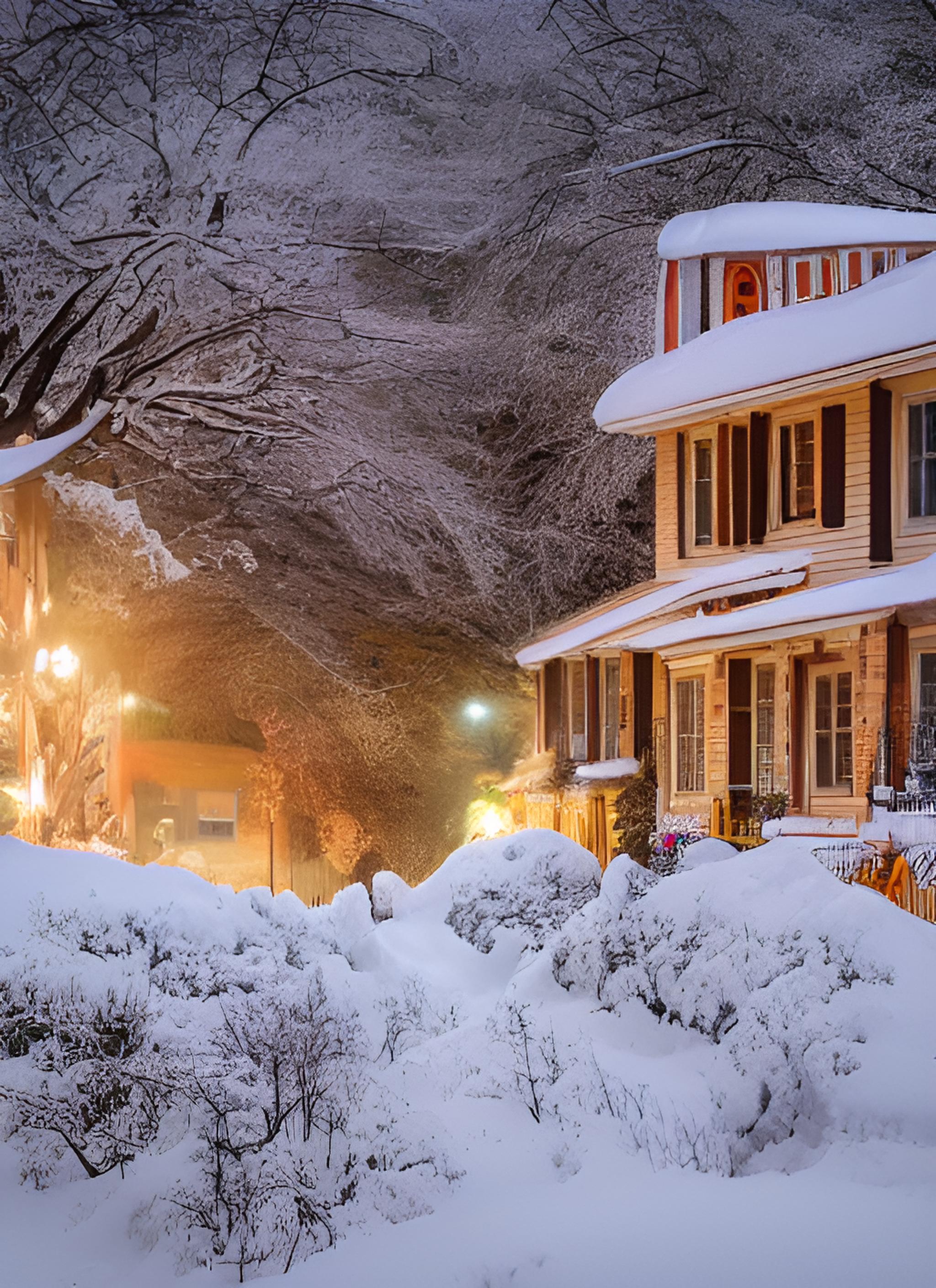 雪景房