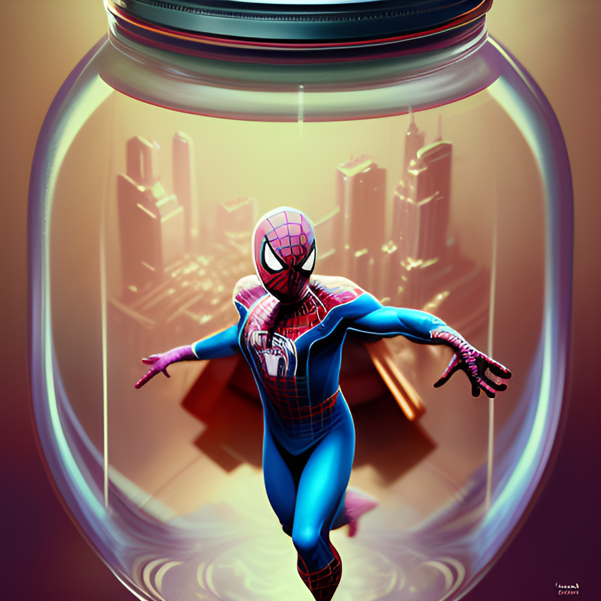 瓶中的蜘蛛侠