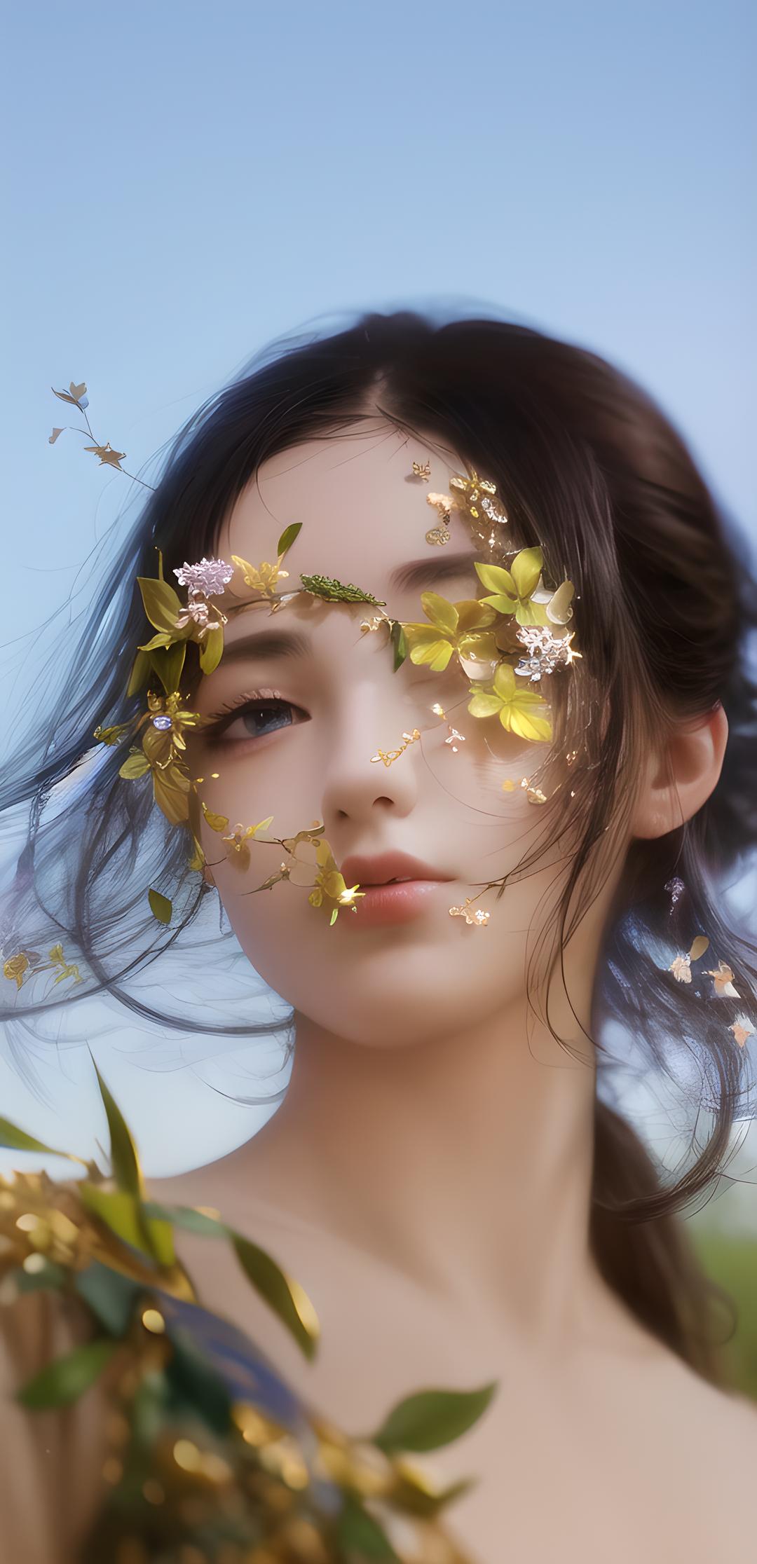 花儿与少女