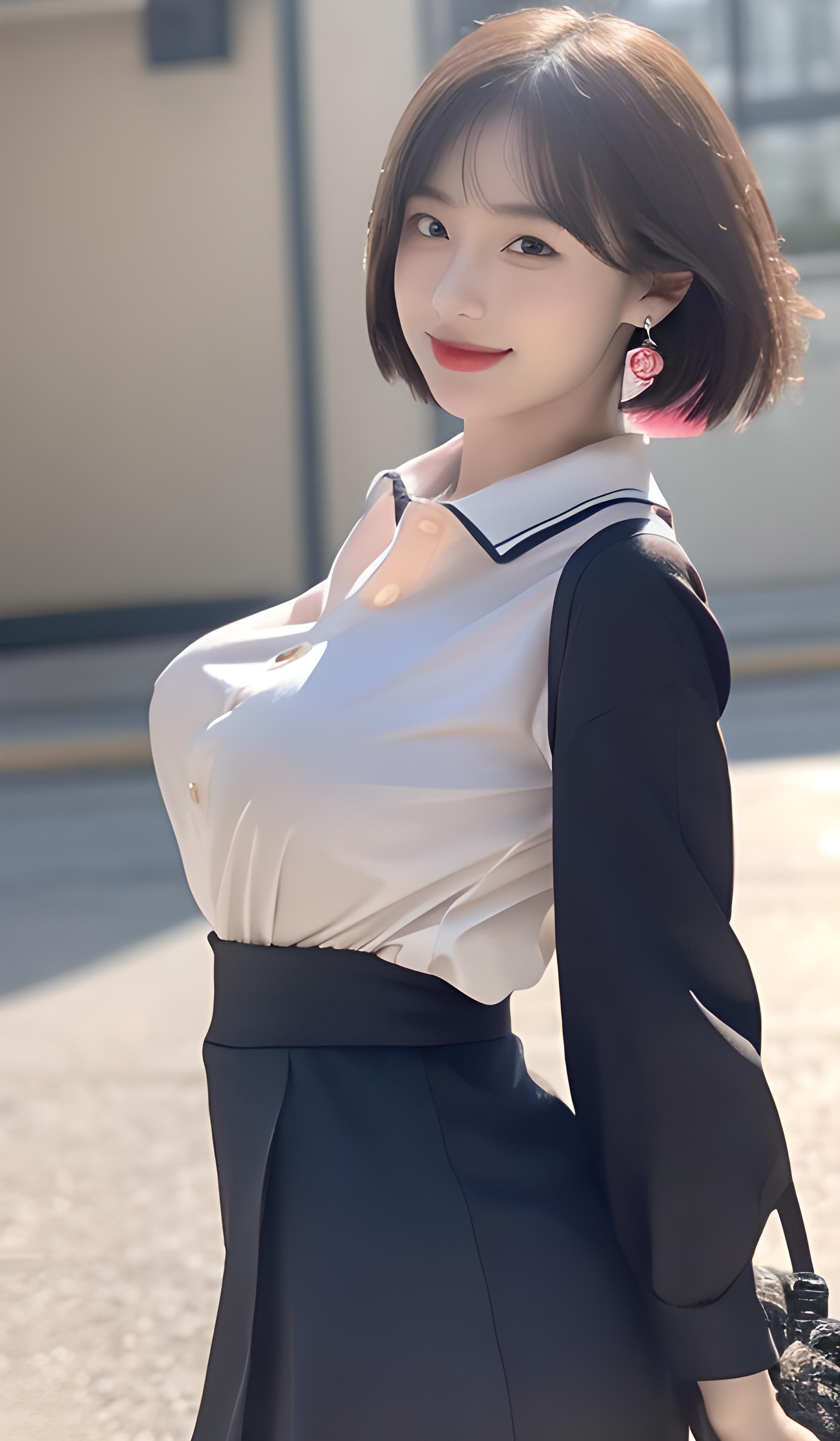 校服女孩