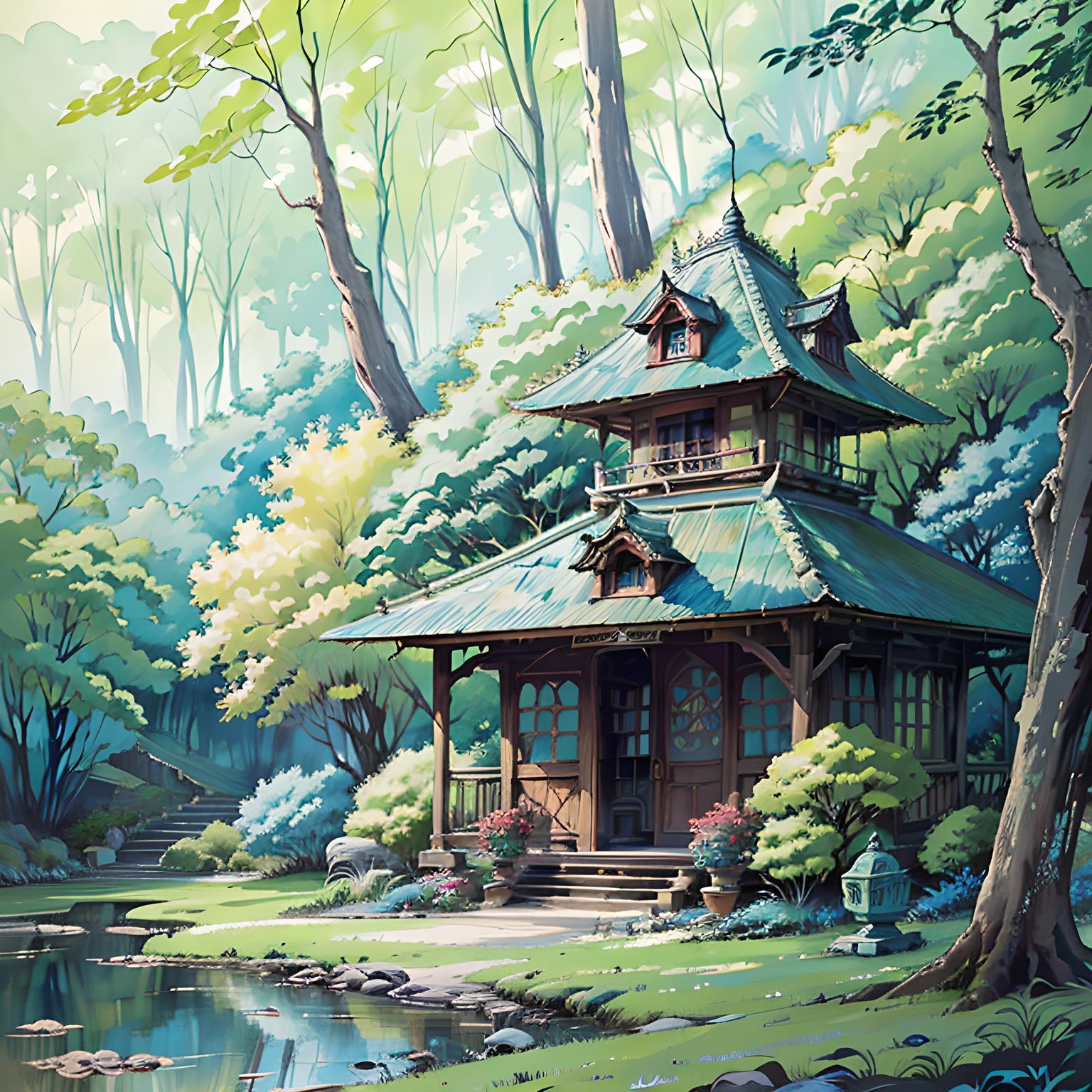 林间小屋