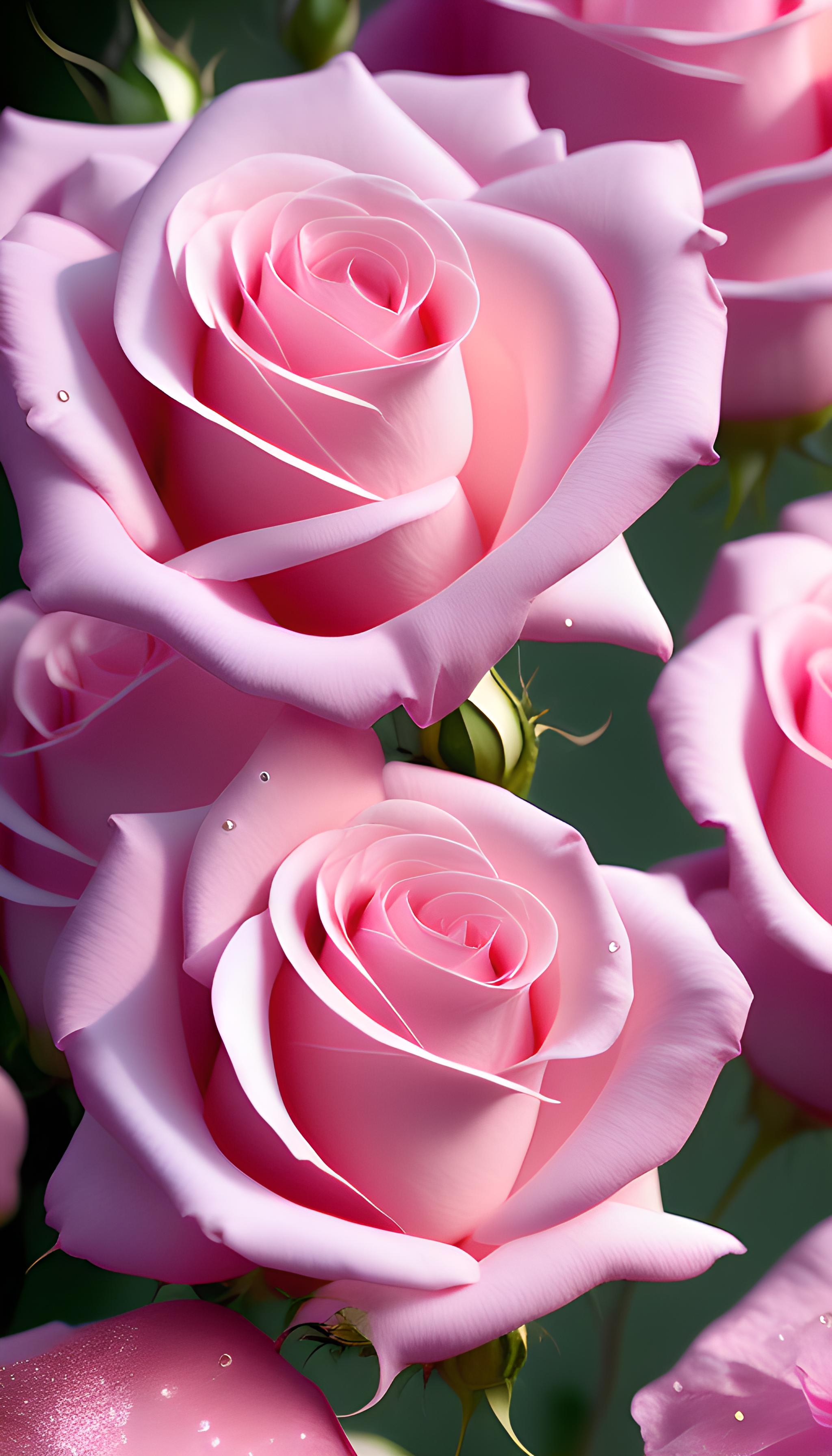 粉色玫瑰 粉色浪漫